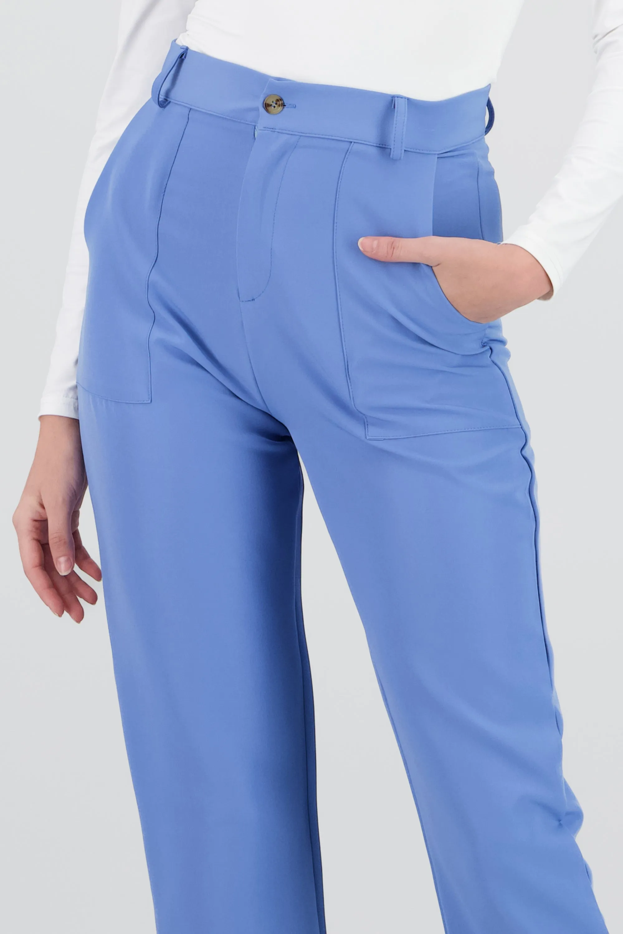 Pantalón Cintura Alta Capri Bolsas sold by Shasa product image thumbnail 5