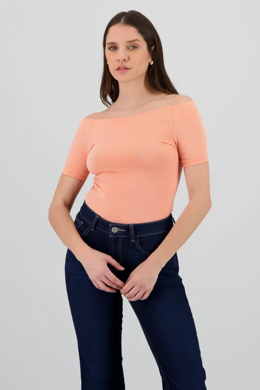 Bodysuit Liso Hombros Descubiertos sold by Shasa