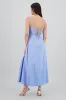 Vestido midi tirantes escote sold by Shasa