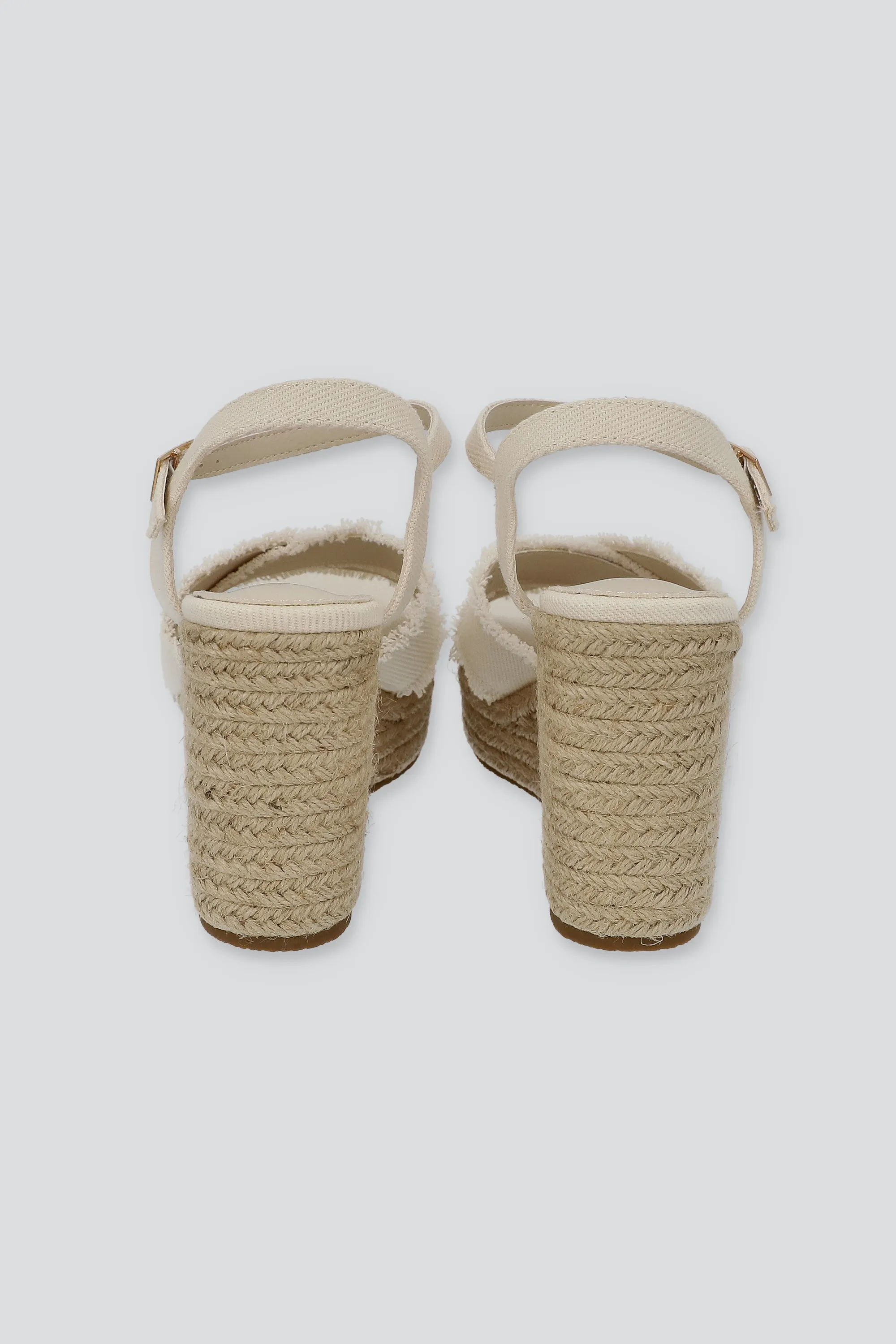 Cuña punta cuadrada borde deshilado sold by Shasa product image thumbnail 5