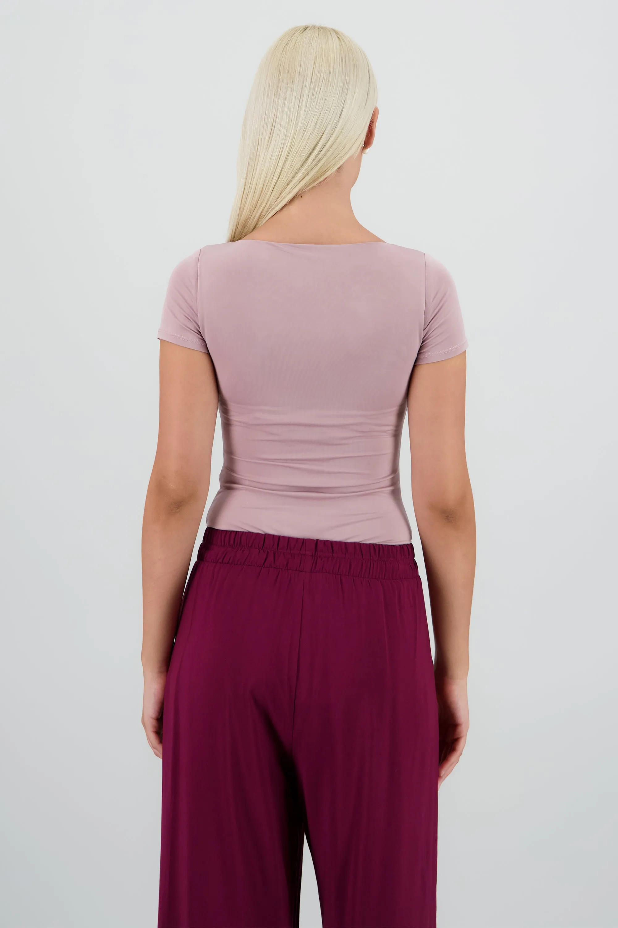 Body manga corta escote cuadrado sold by Shasa product image thumbnail 4