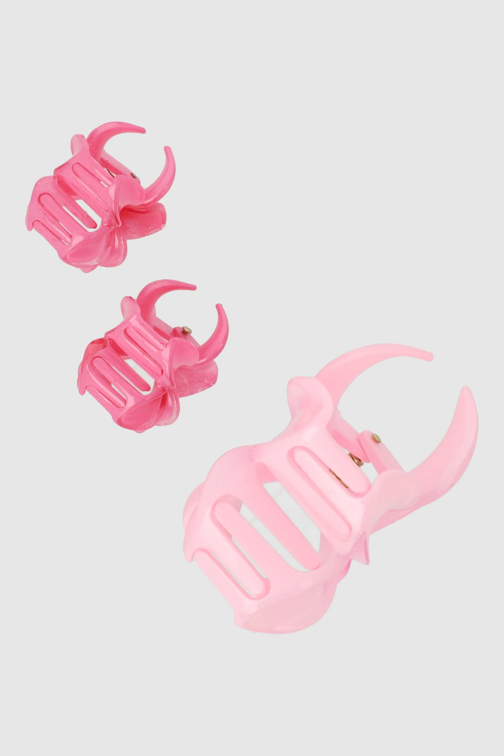 Set 3 pinzas flor color sold by Shasa product image thumbnail 2