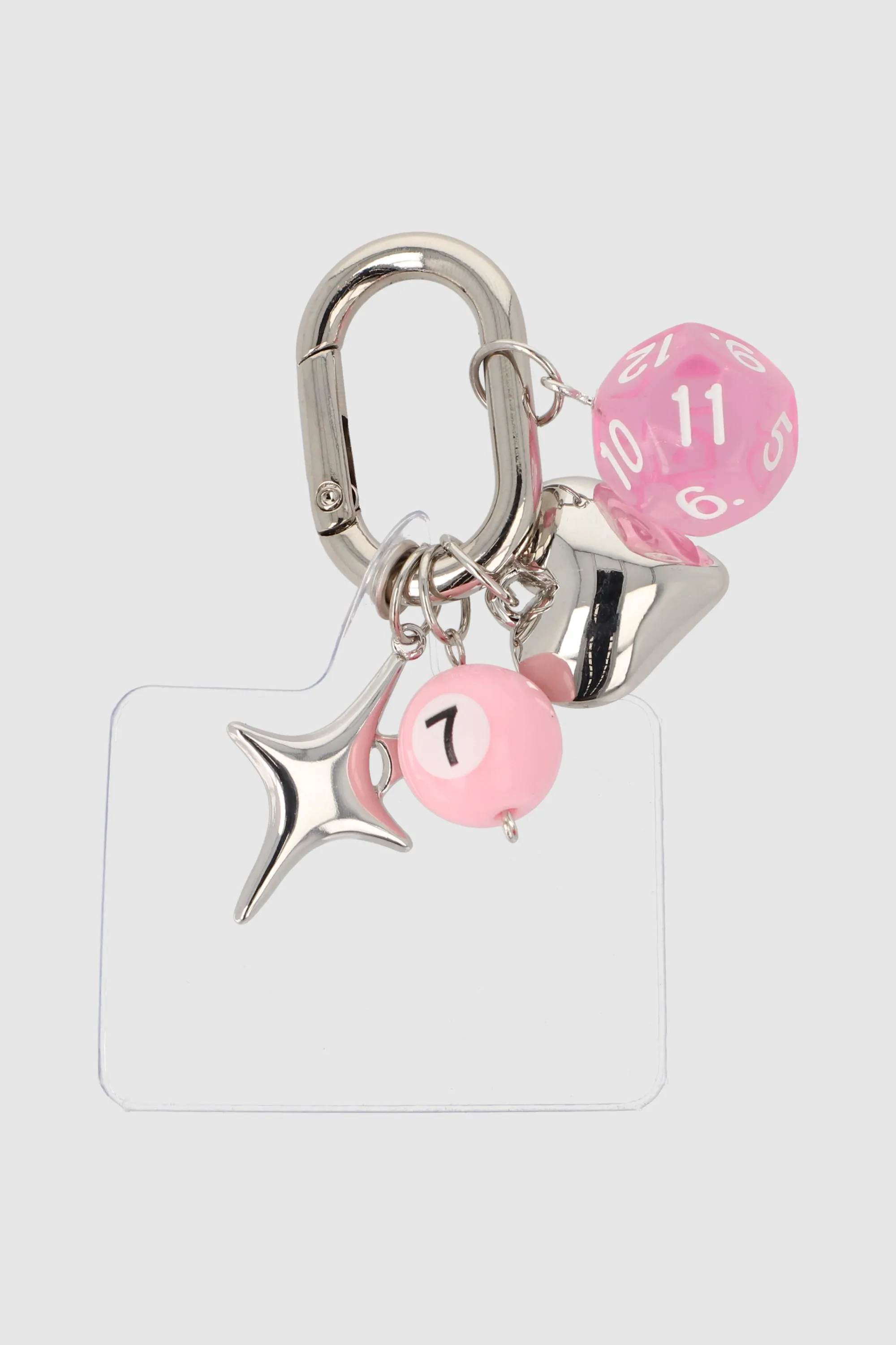 Charm cel multi bola 8 dado sold by Shasa