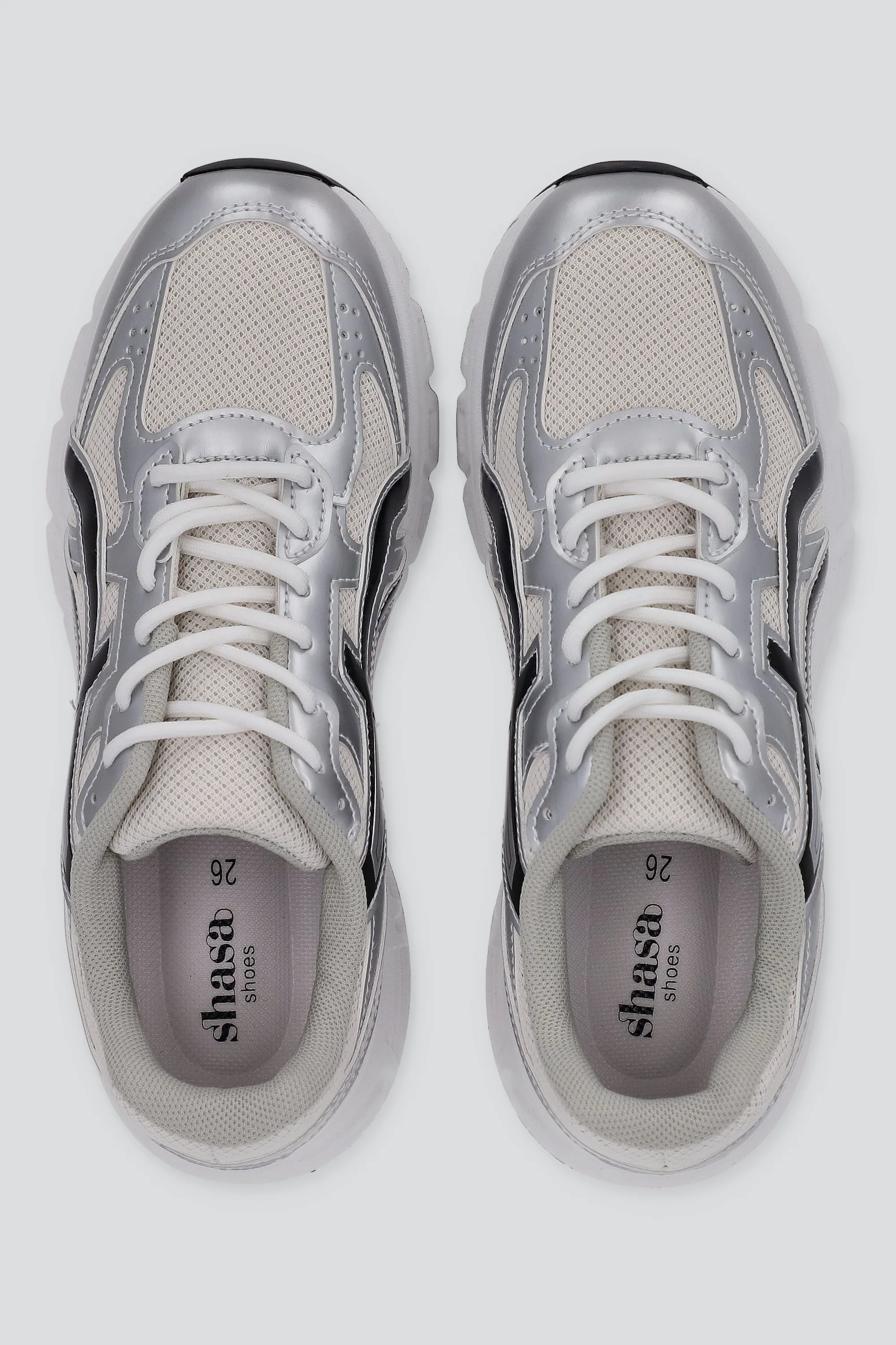 Tenis casual contraste materiales lineas sold by Shasa product image thumbnail 4