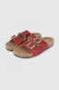 Sandalias 2 Hebillas Efecto Corcho sold by Shasa