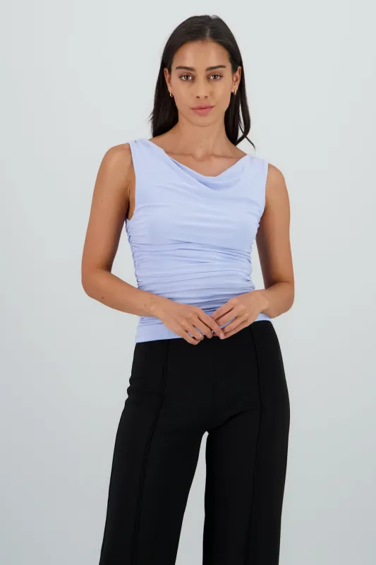 Top tirantes escote cascada espalda sold by Shasa