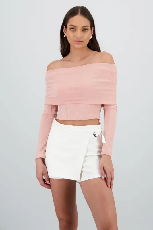TOP OFF SHOULDER SEAMLESS sold by Shasa