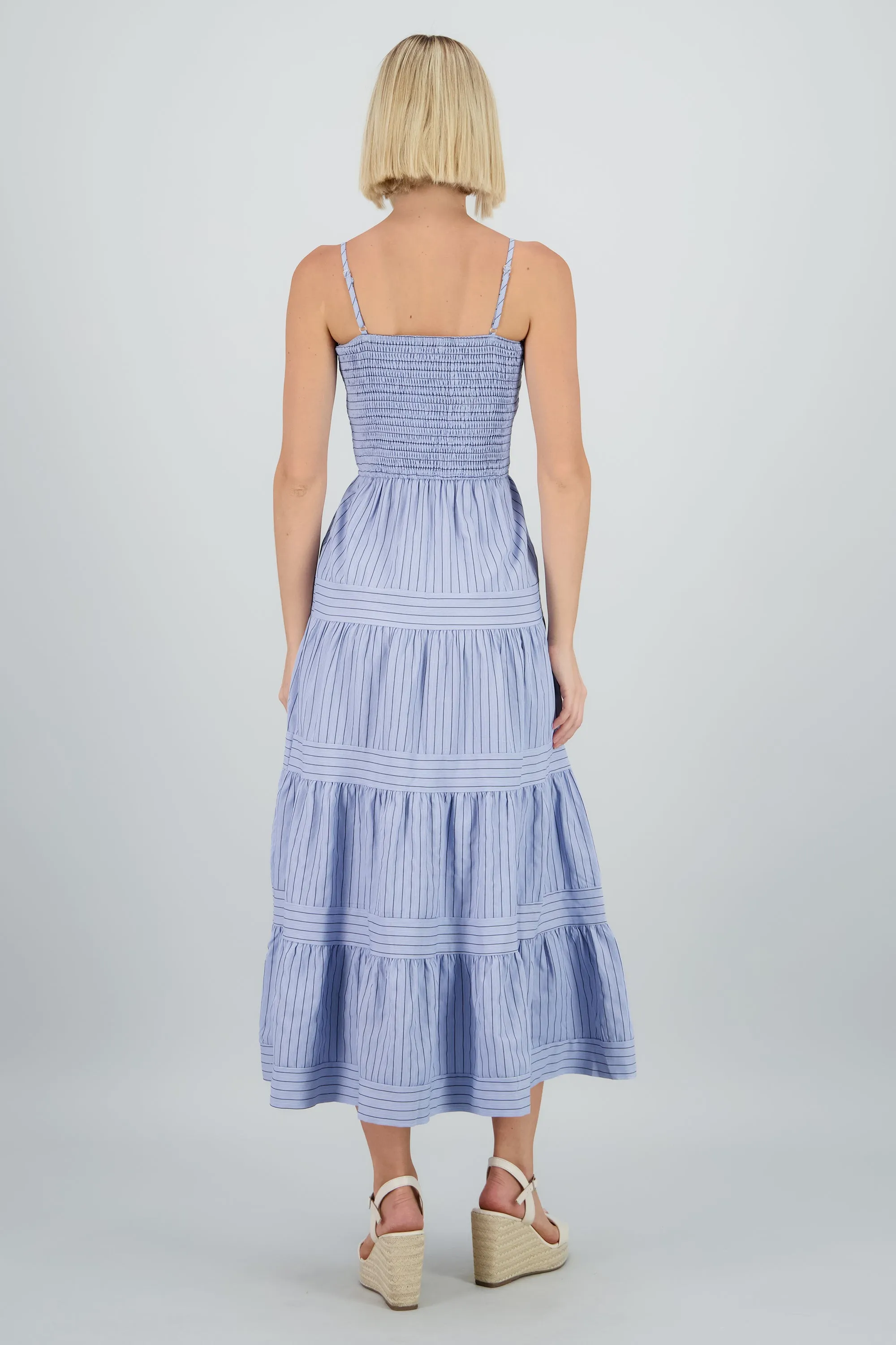 Maxivestido smock estampado rayas sold by Shasa product image thumbnail 4