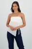 Top bandeau encaje con jareta sold by Shasa