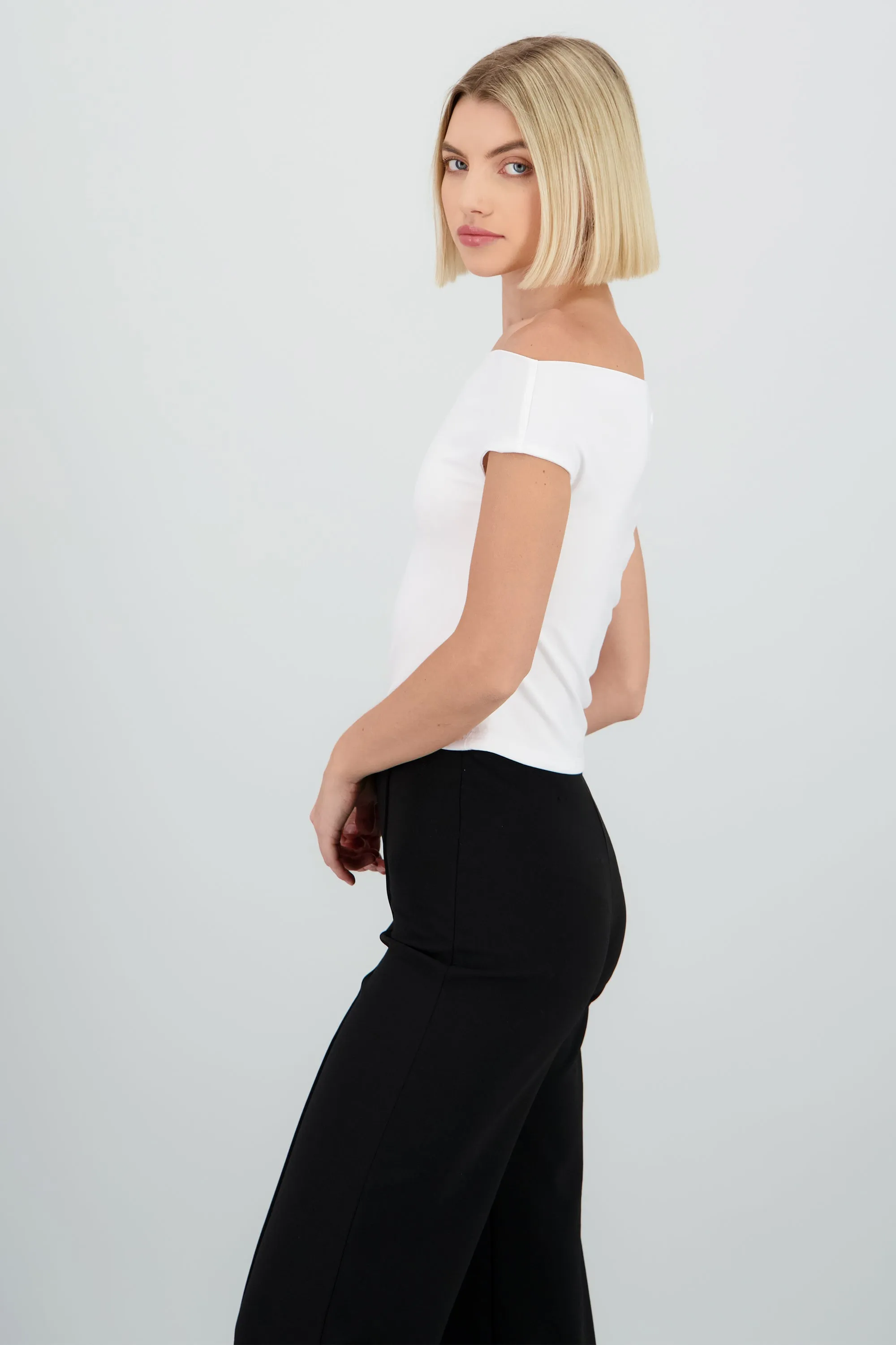 Top off shoulder doble tela sold by Shasa product image thumbnail 3