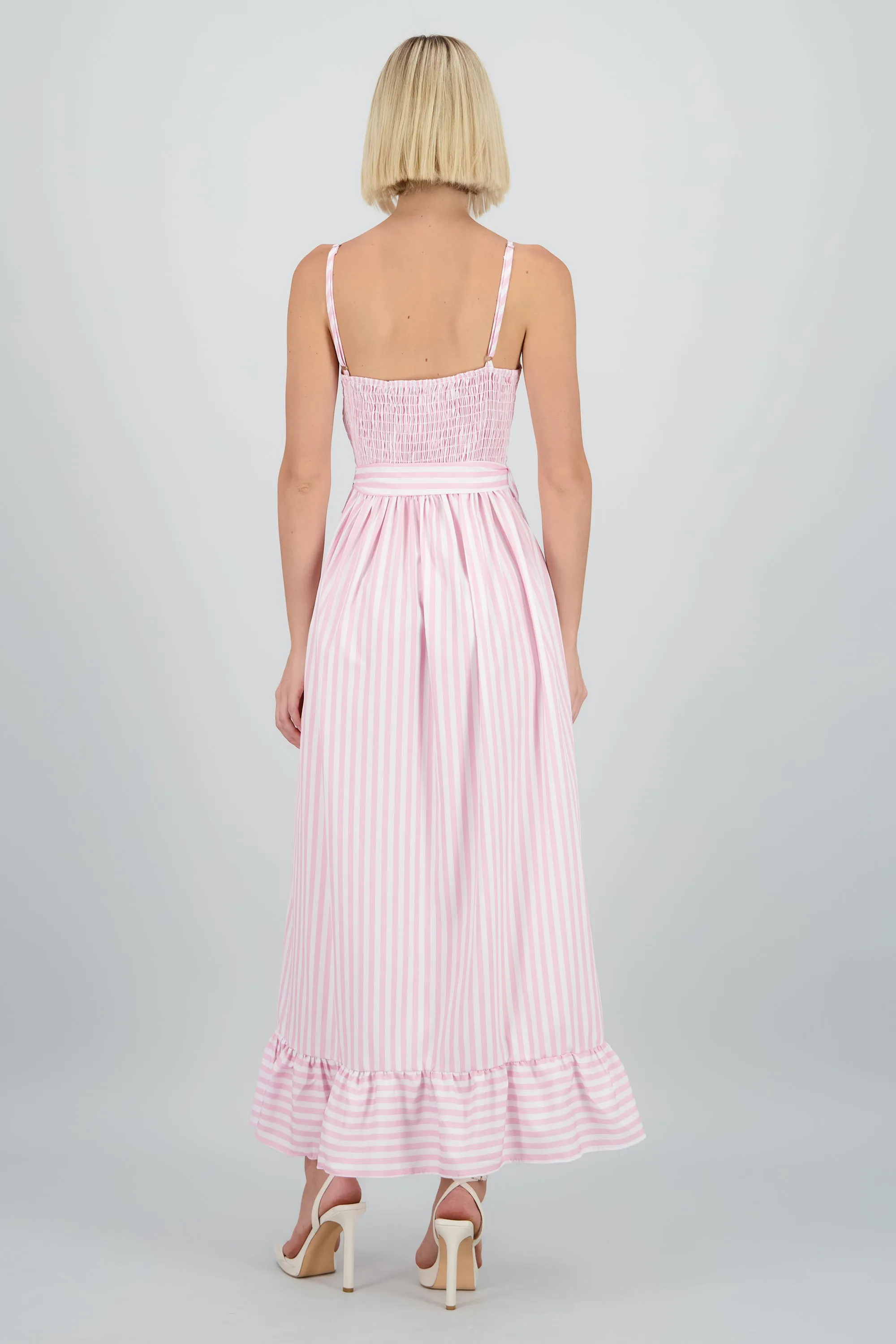 Vestido midi olanes rayas sold by Shasa product image thumbnail 4