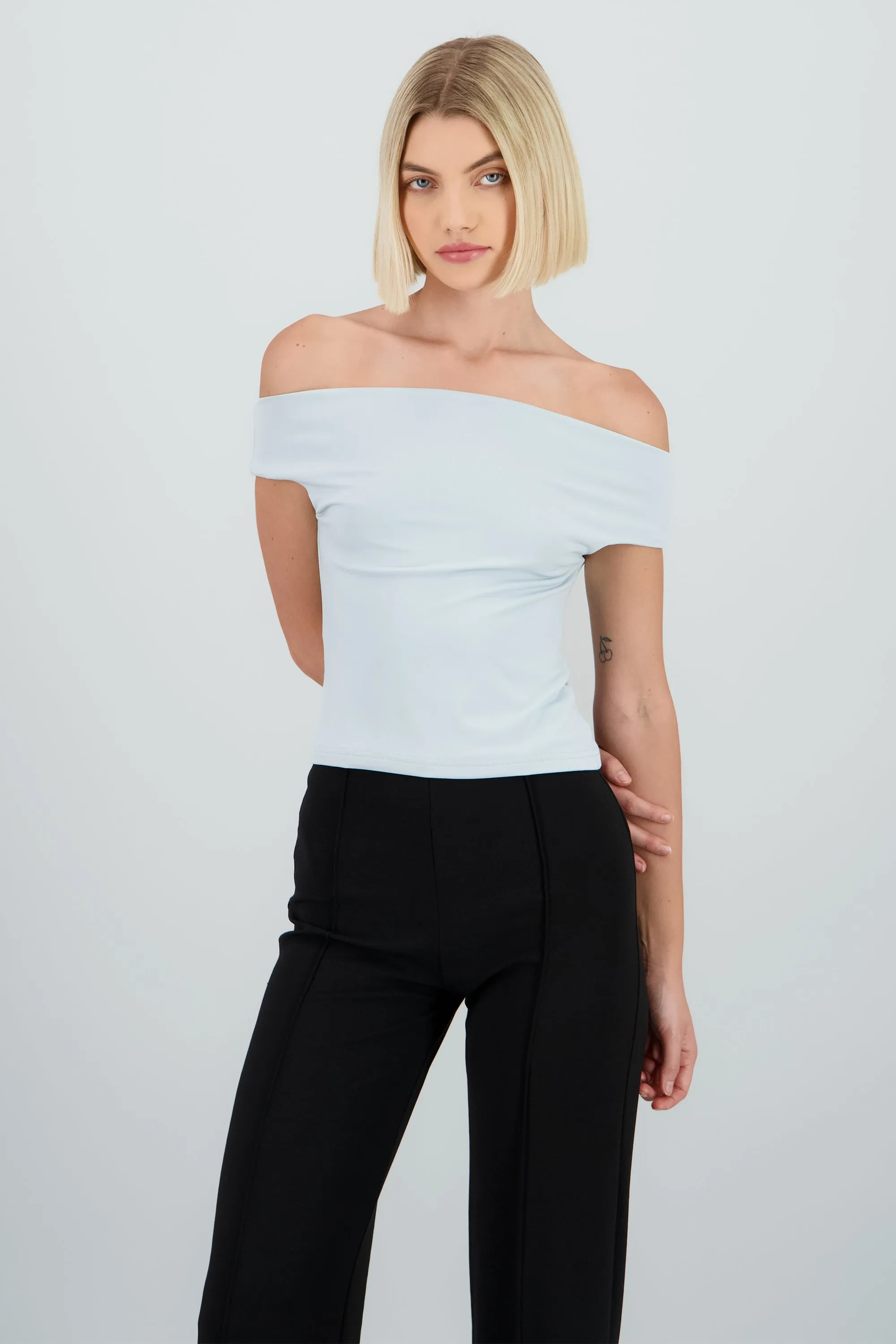 Top off shoulder doble tela sold by Shasa product image thumbnail 2