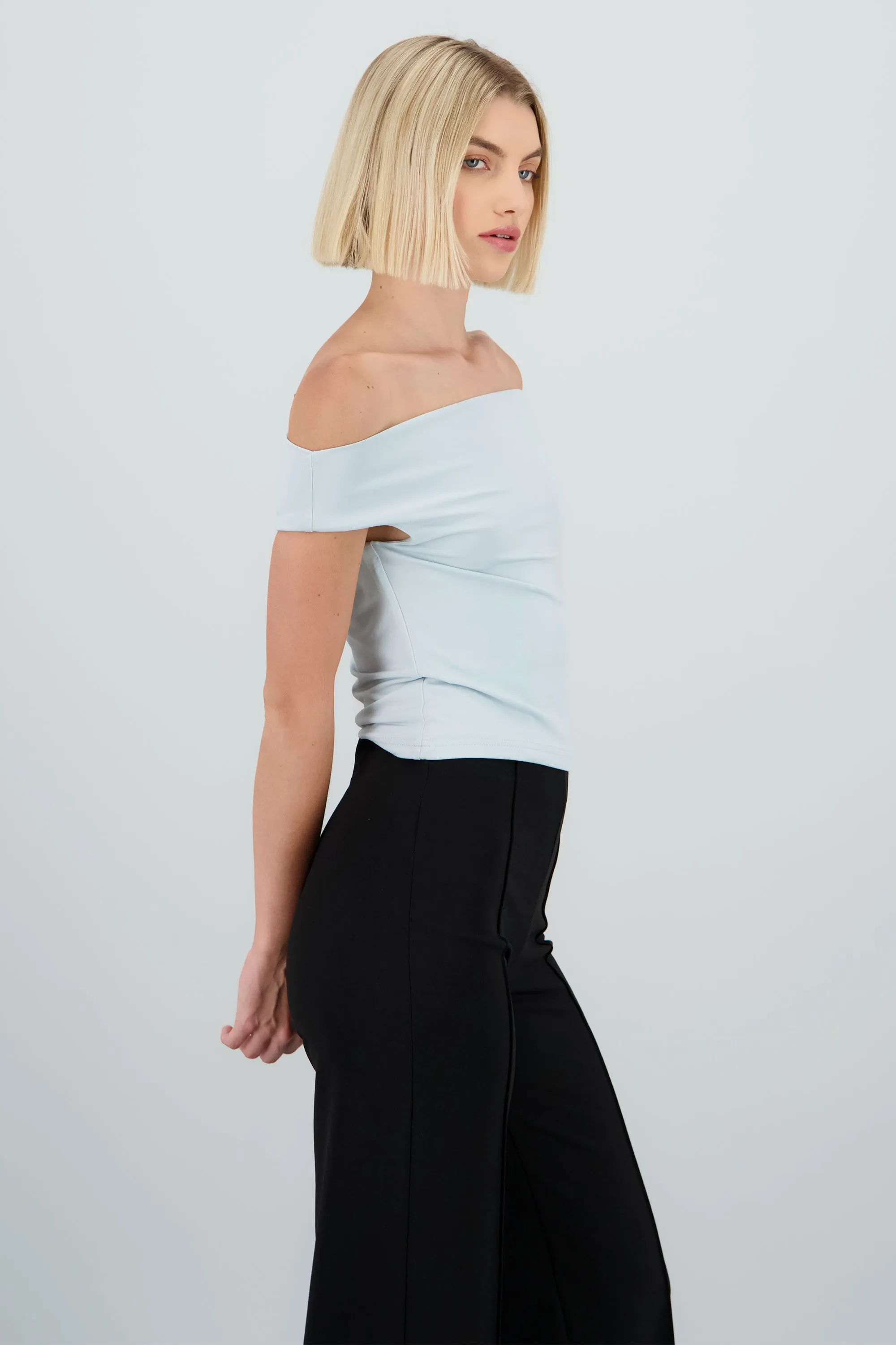 Top off shoulder doble tela sold by Shasa product image thumbnail 3