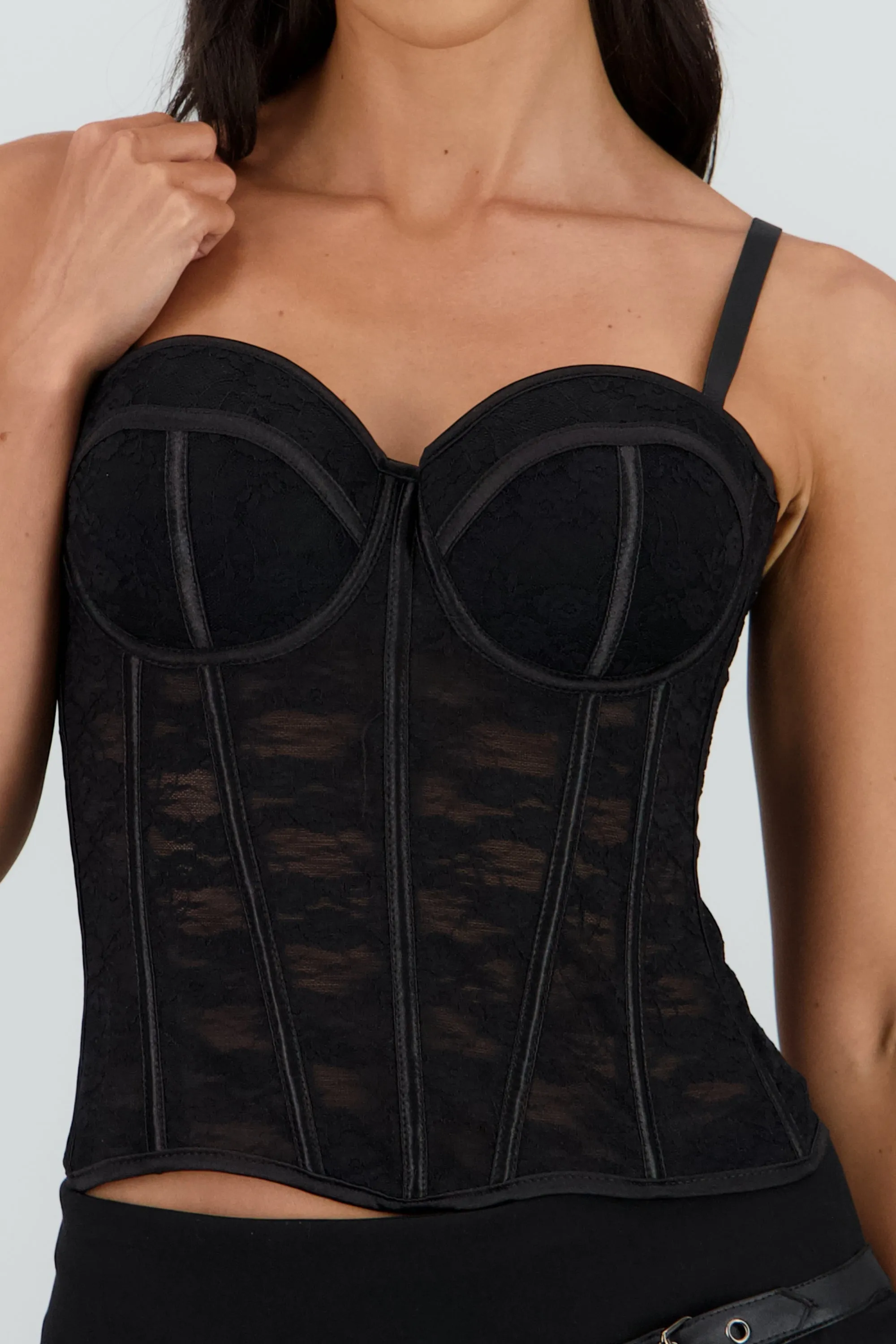 Corset copas encaje liso sold by Shasa product image thumbnail 5