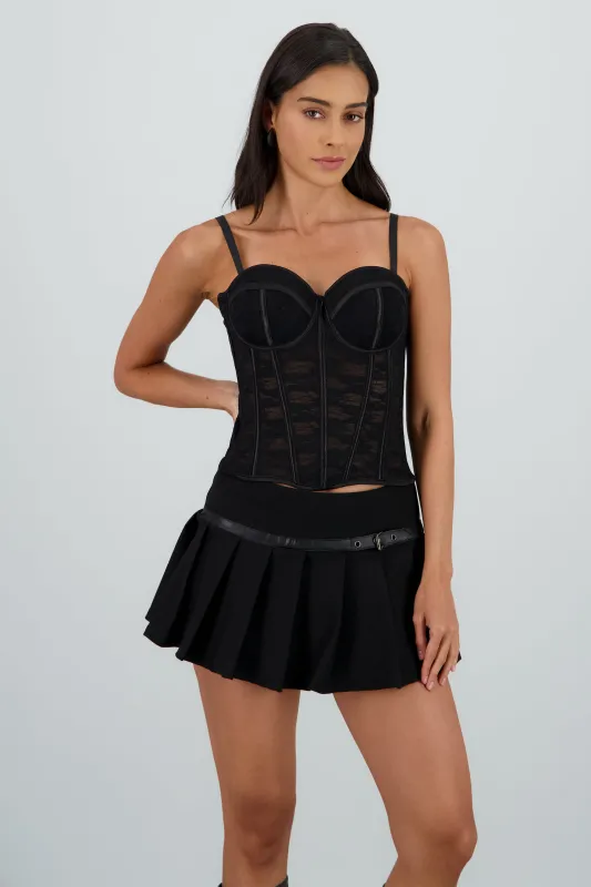 Corset copas encaje liso sold by Shasa