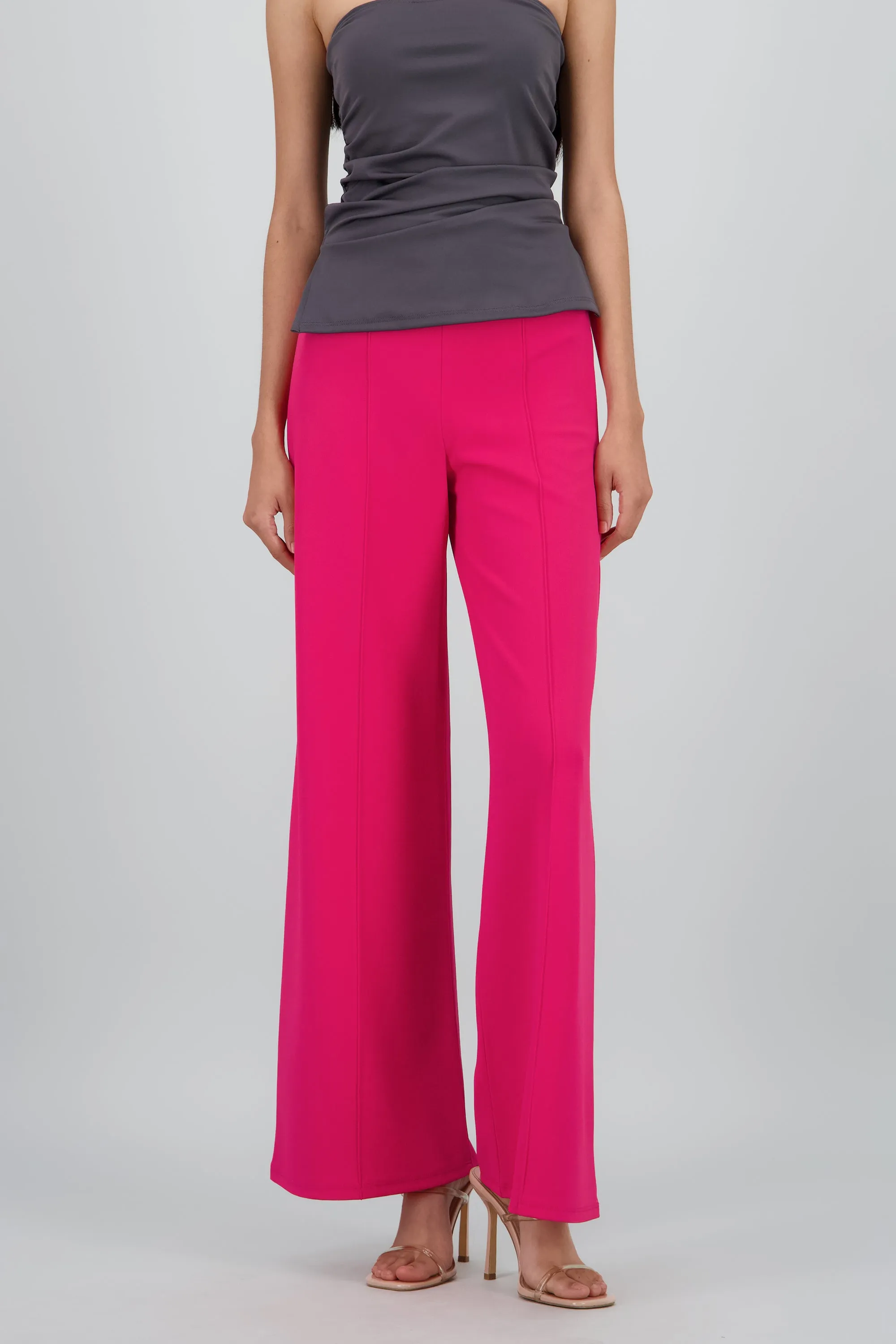 Pantalón Wide Leg Cintura Alta Costuras sold by Shasa product image thumbnail 2