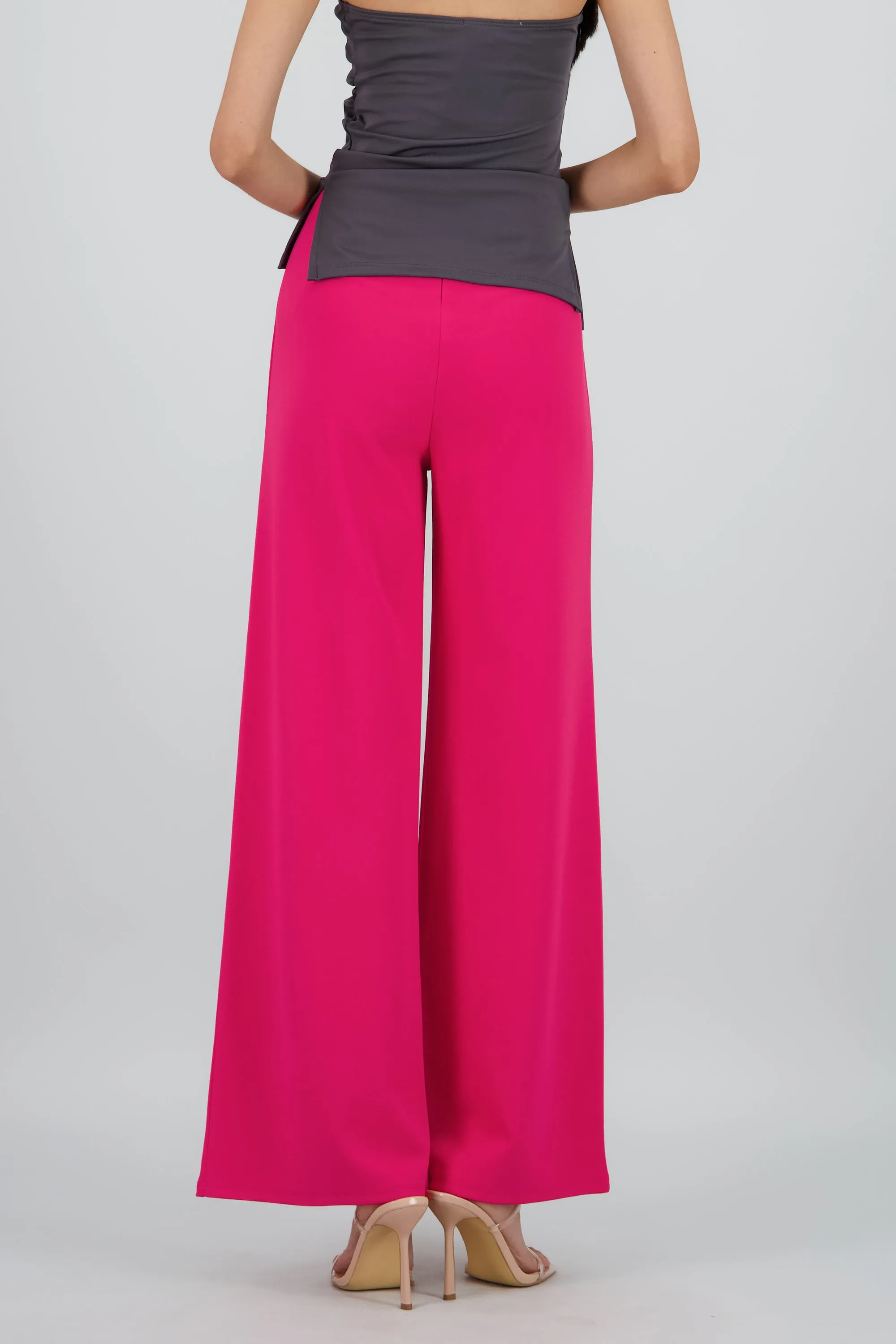 Pantalón Wide Leg Cintura Alta Costuras sold by Shasa product image thumbnail 4