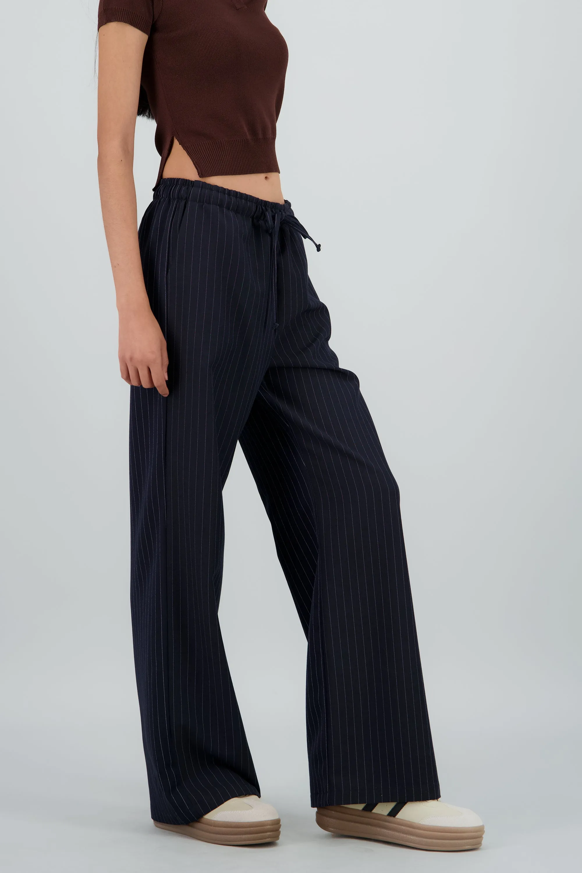 Pantalon resorte estampado rayas diplomaticas sold by Shasa product image thumbnail 3