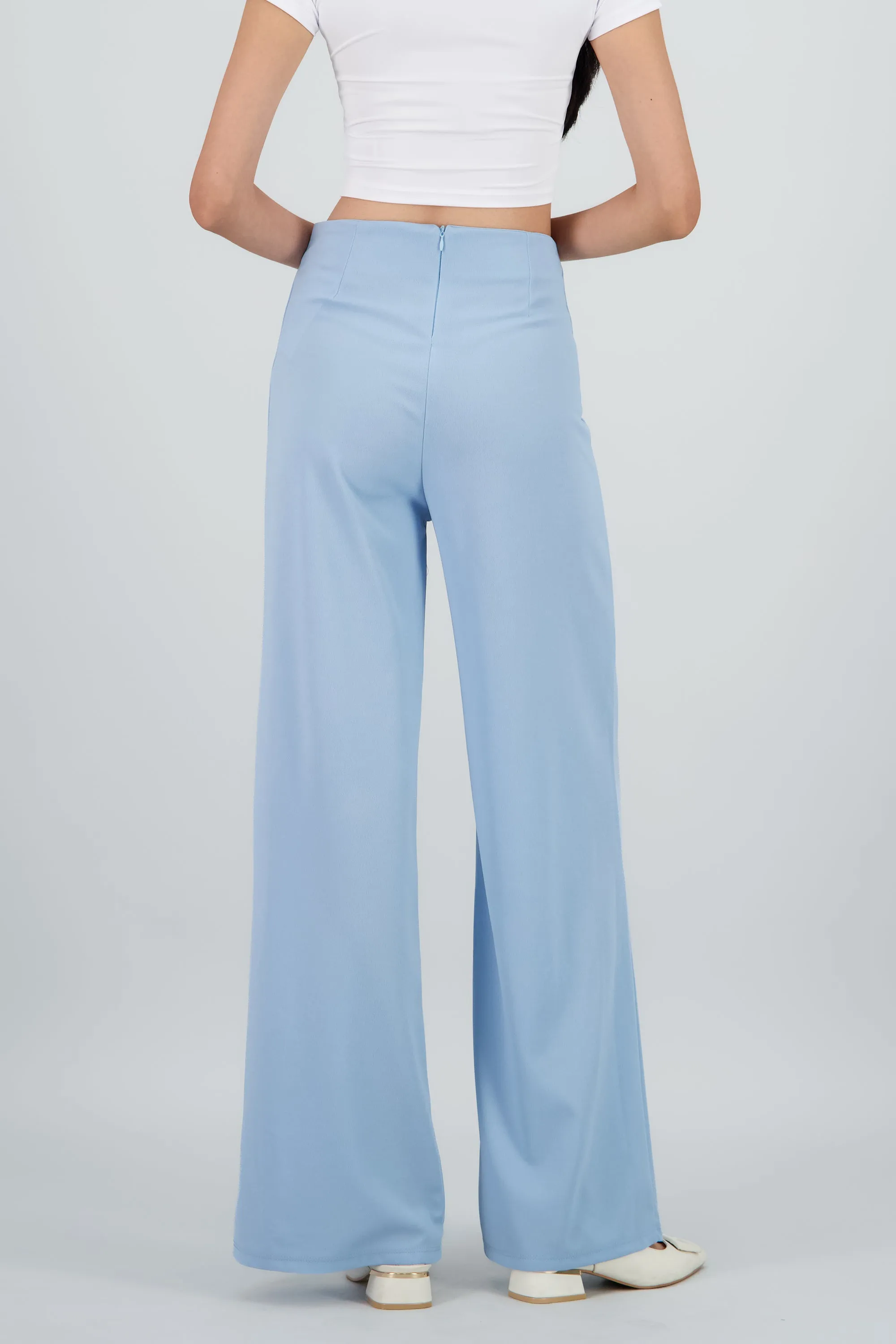 Pantalón Wide Leg Cintura Alta Costuras sold by Shasa product image thumbnail 4