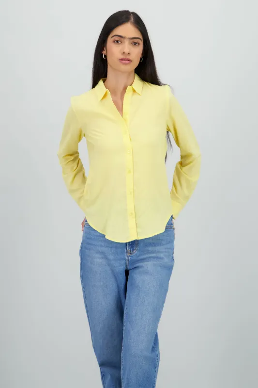 Camisa Manga Larga Lisa sold by Shasa