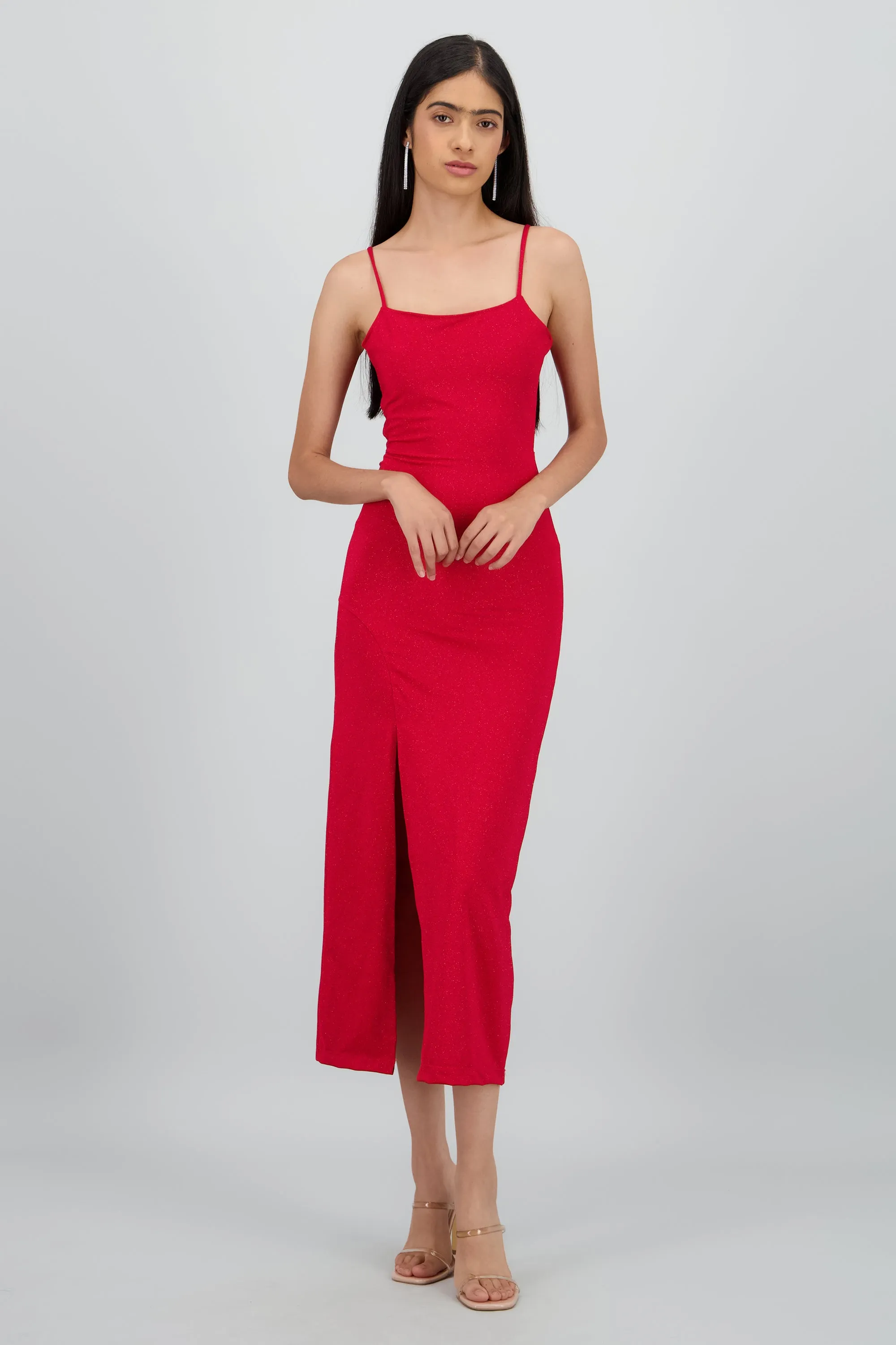 Vestido maxi brillos espalda abierta sold by Shasa product image thumbnail 2