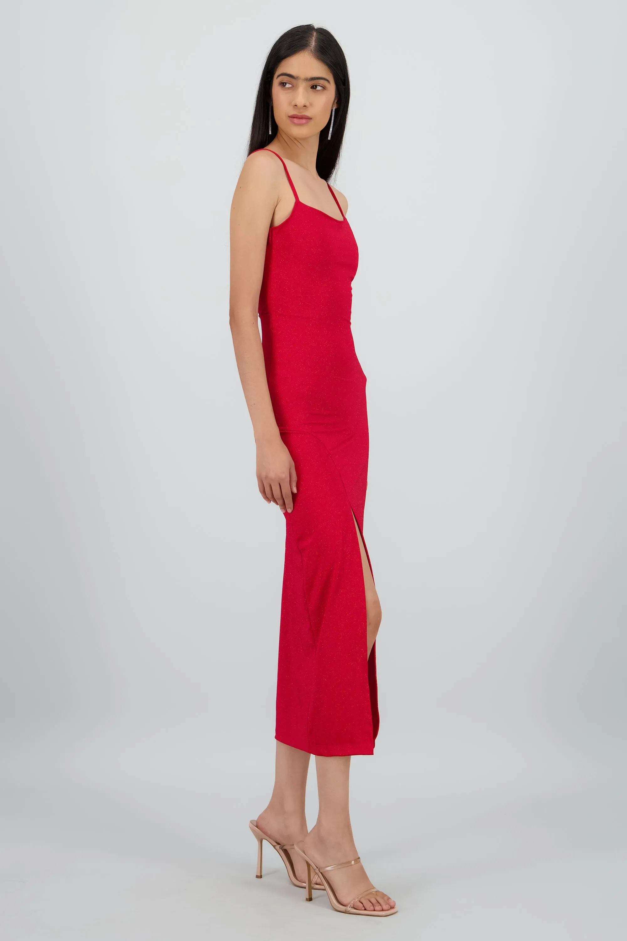 Vestido maxi brillos espalda abierta sold by Shasa product image thumbnail 3