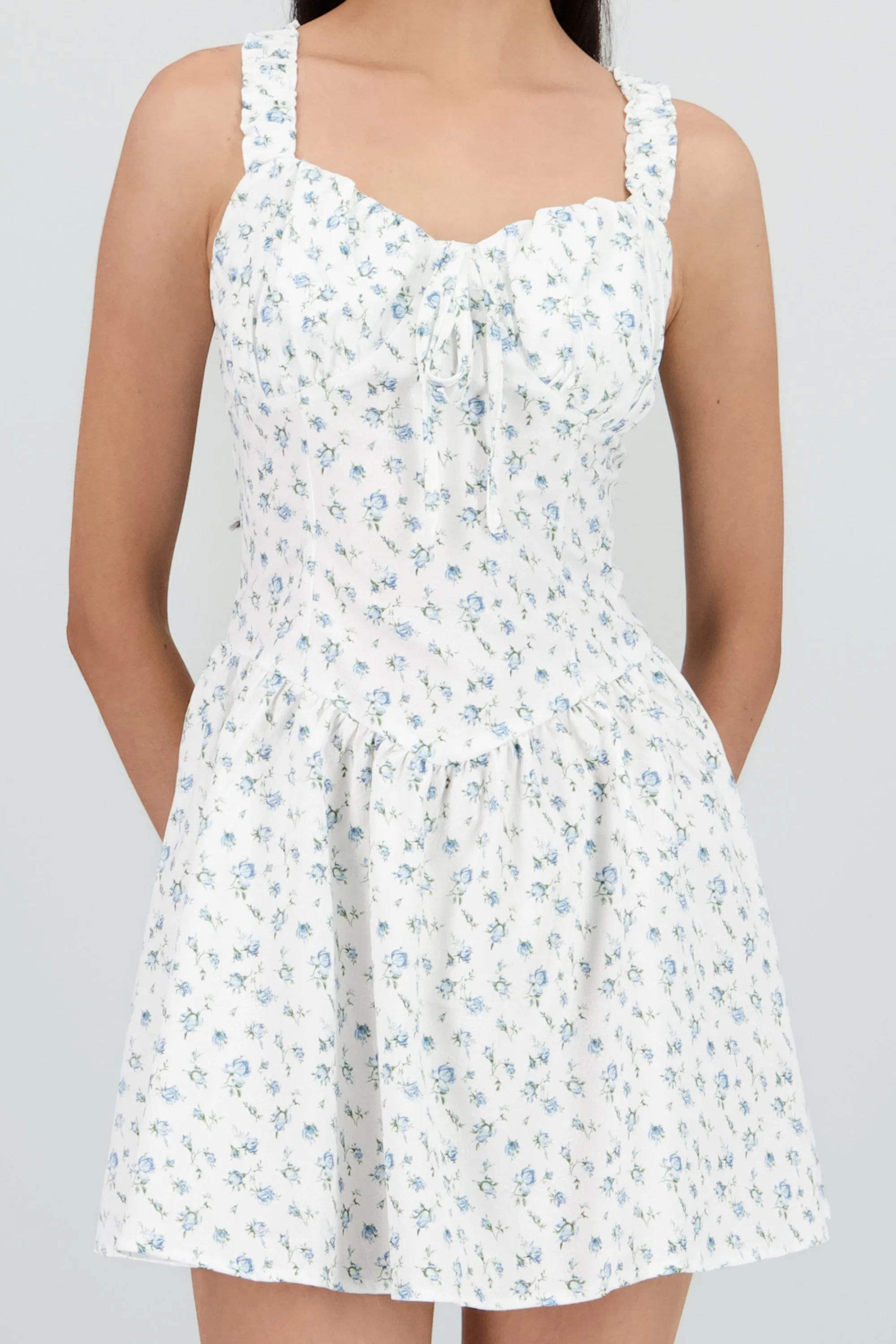 Vestido corto mini flores con textura sold by Shasa product image thumbnail 5