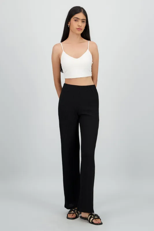Pantalon fluido textura sold by Shasa