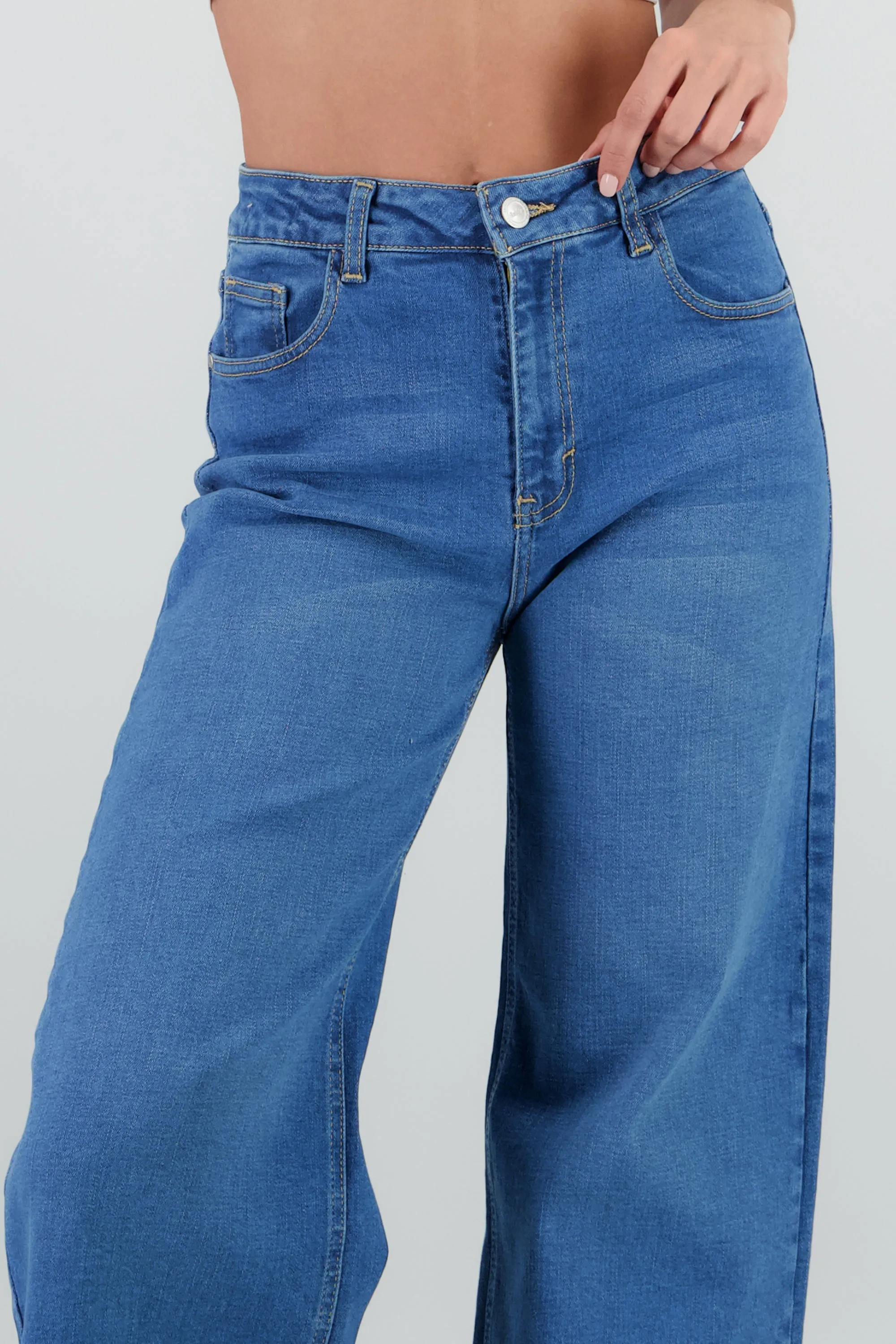 Jeans straight deslavado sold by Shasa product image thumbnail 5