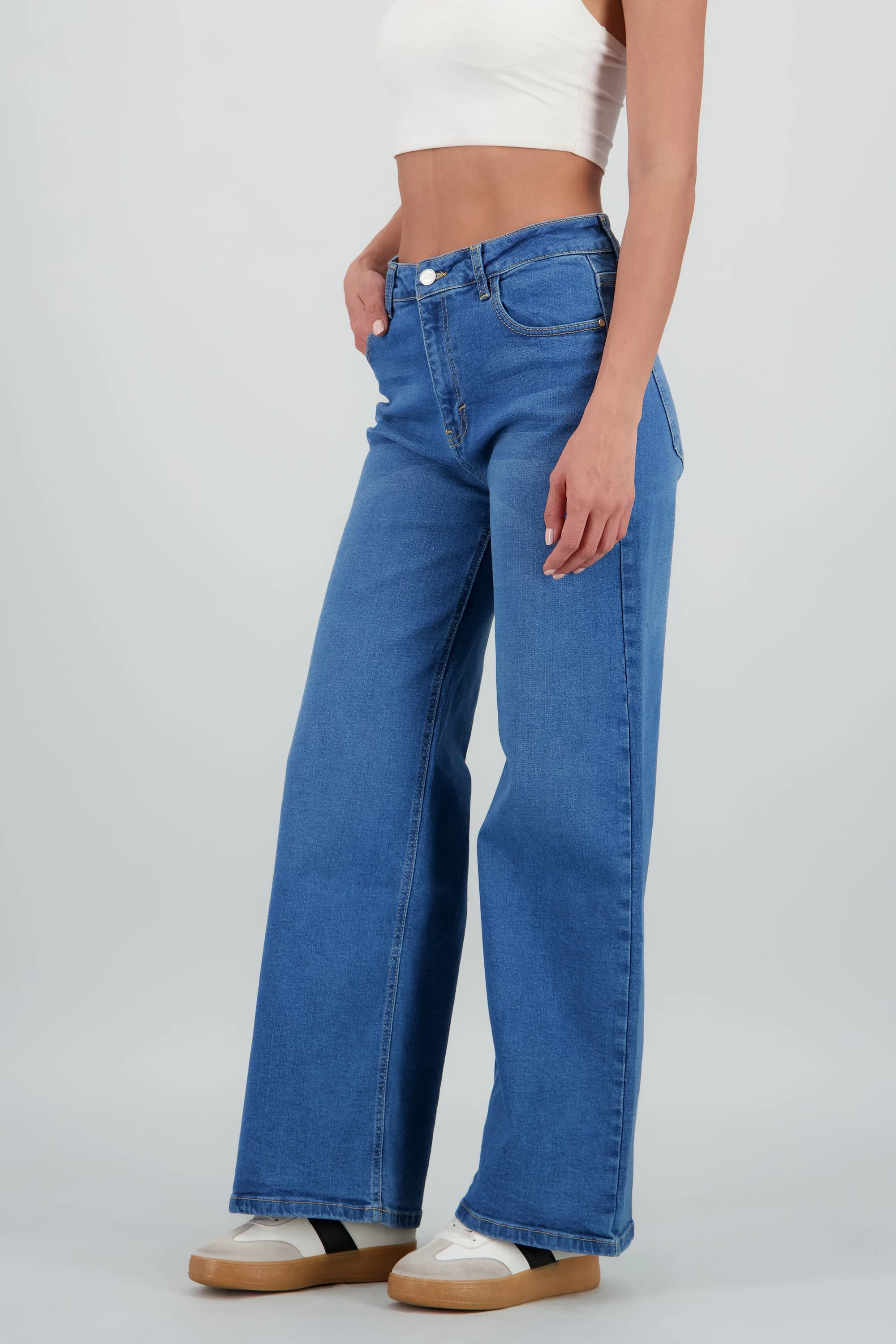 Jeans straight deslavado sold by Shasa product image thumbnail 3