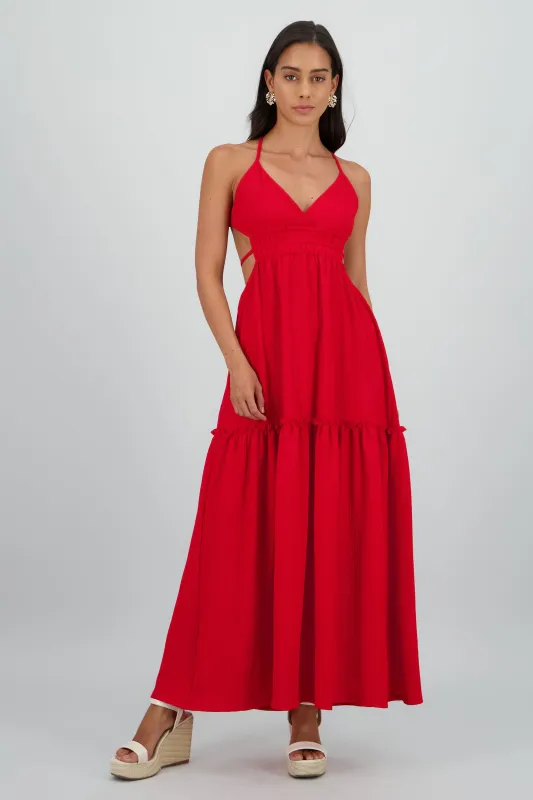 Vestido maxi espalda escote sold by Shasa