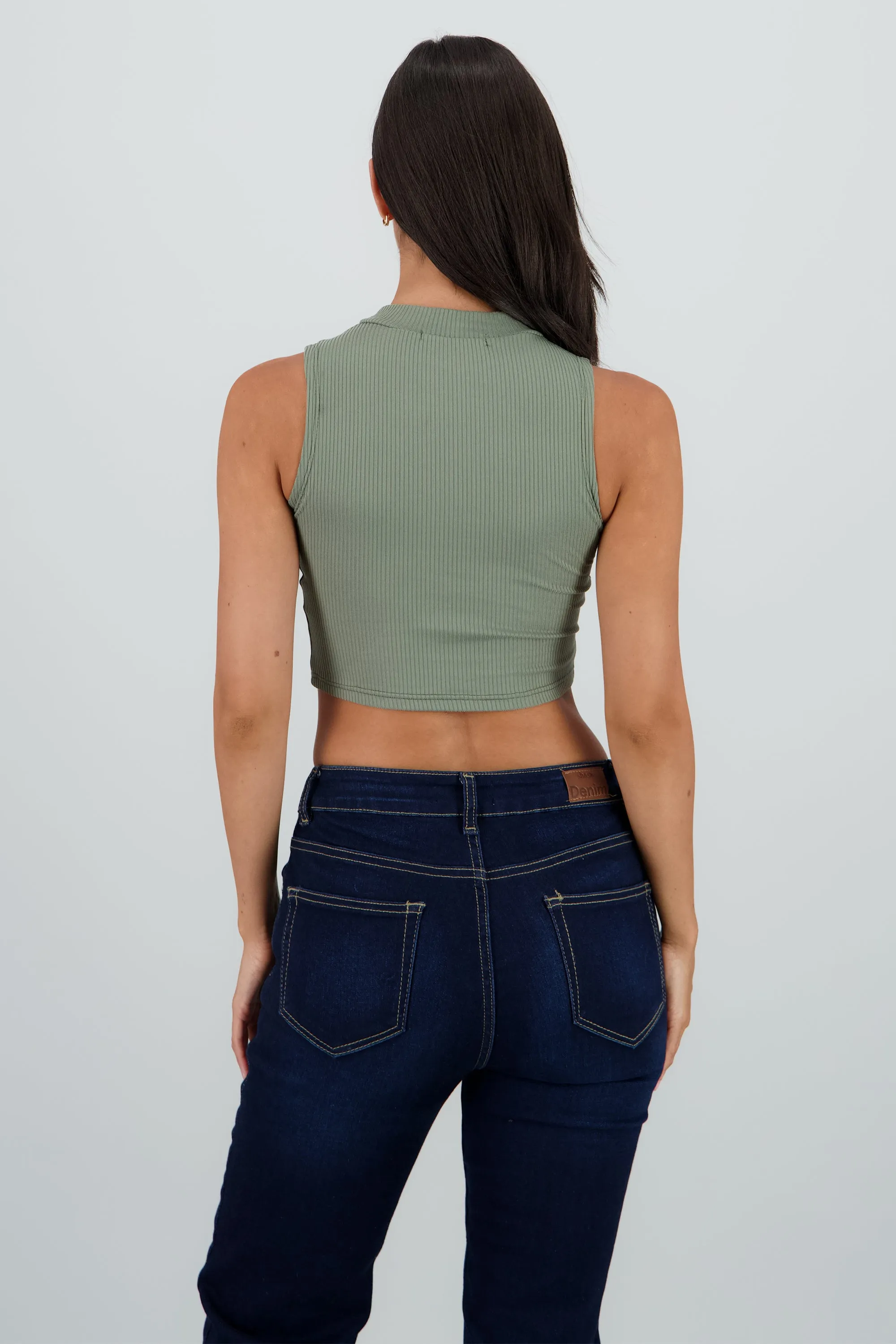 Top sin mangas cuello perkins sold by Shasa product image thumbnail 4