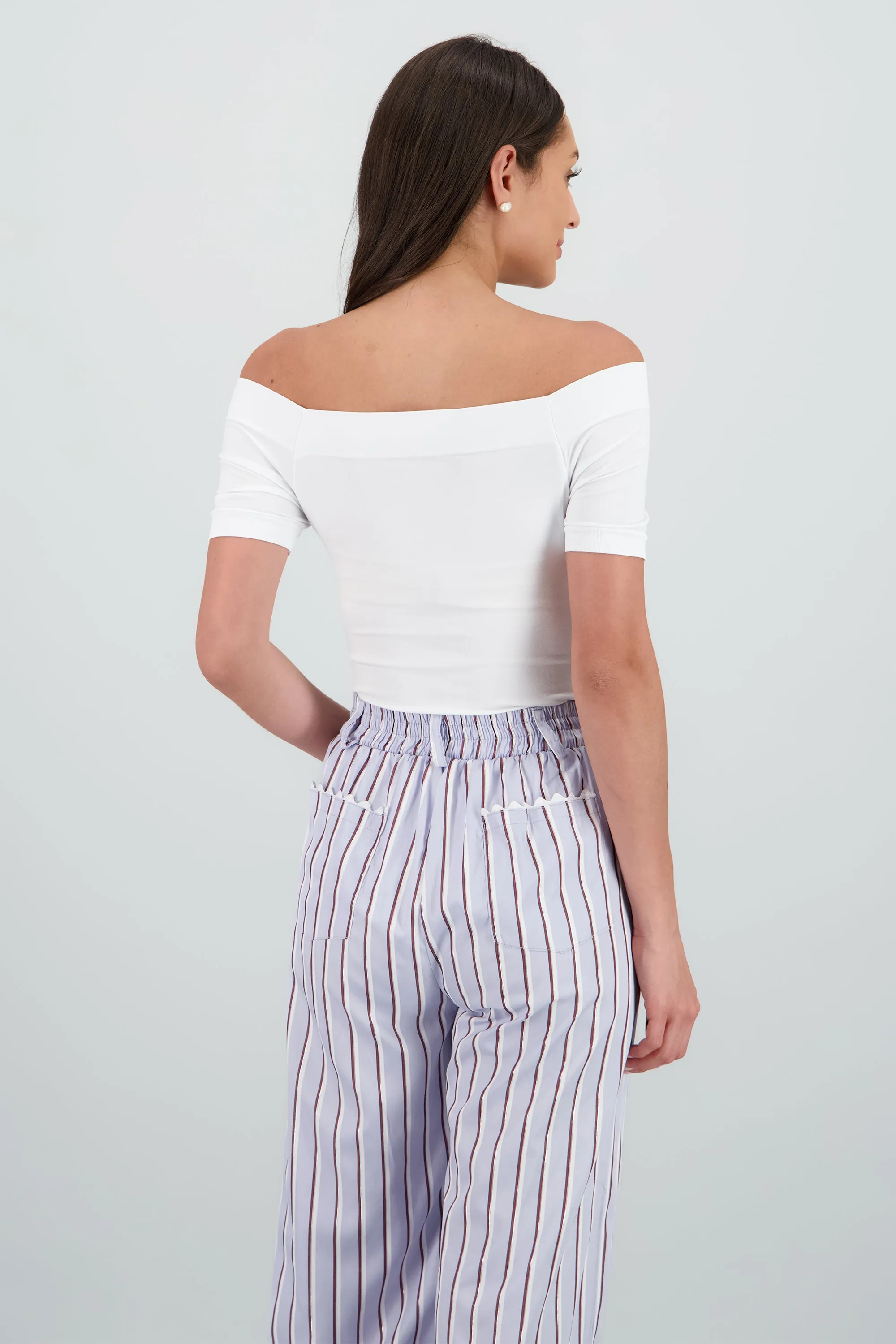 Bodysuit Liso Hombros Descubiertos sold by Shasa product image thumbnail 4