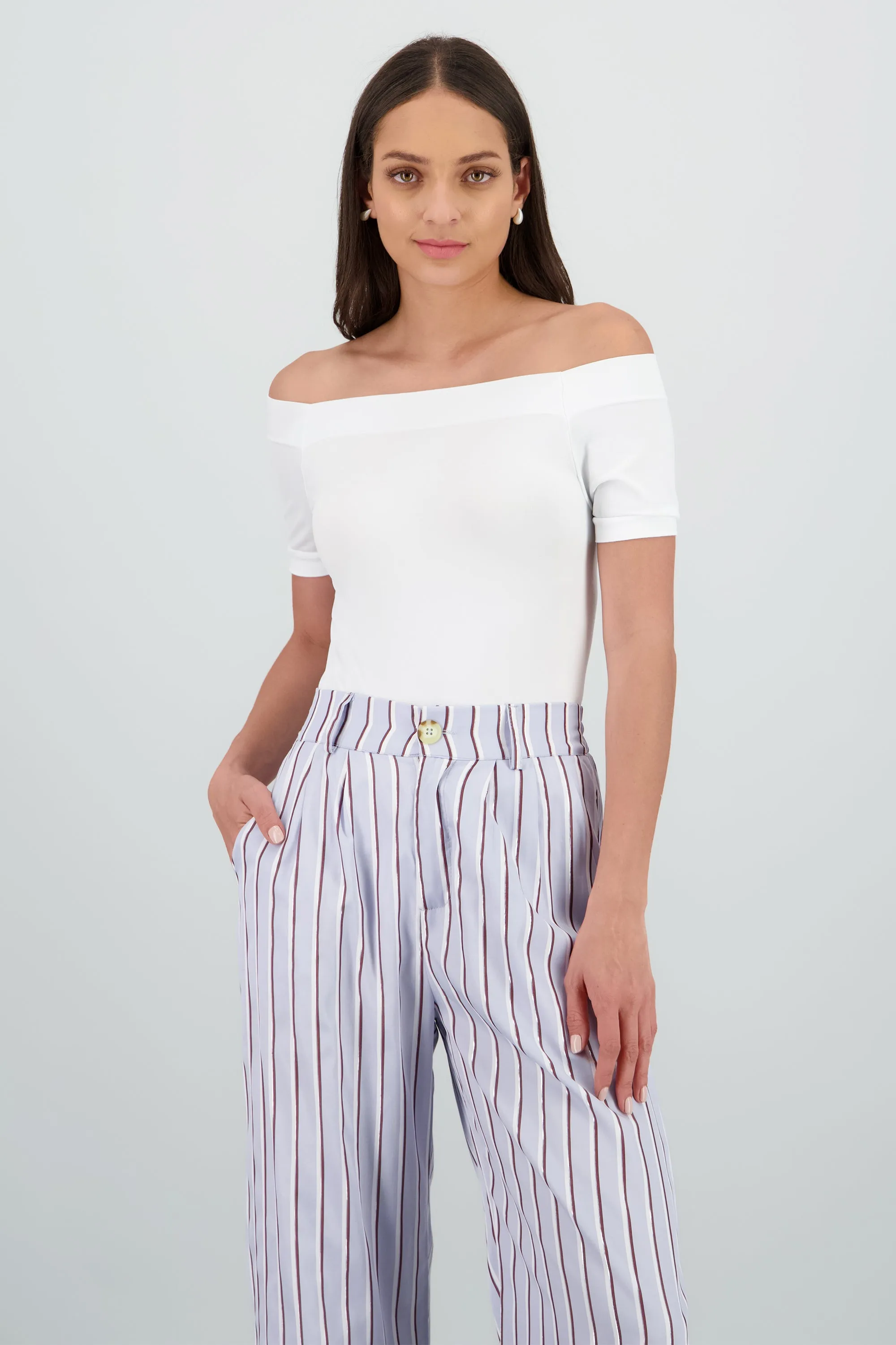 Bodysuit Liso Hombros Descubiertos sold by Shasa