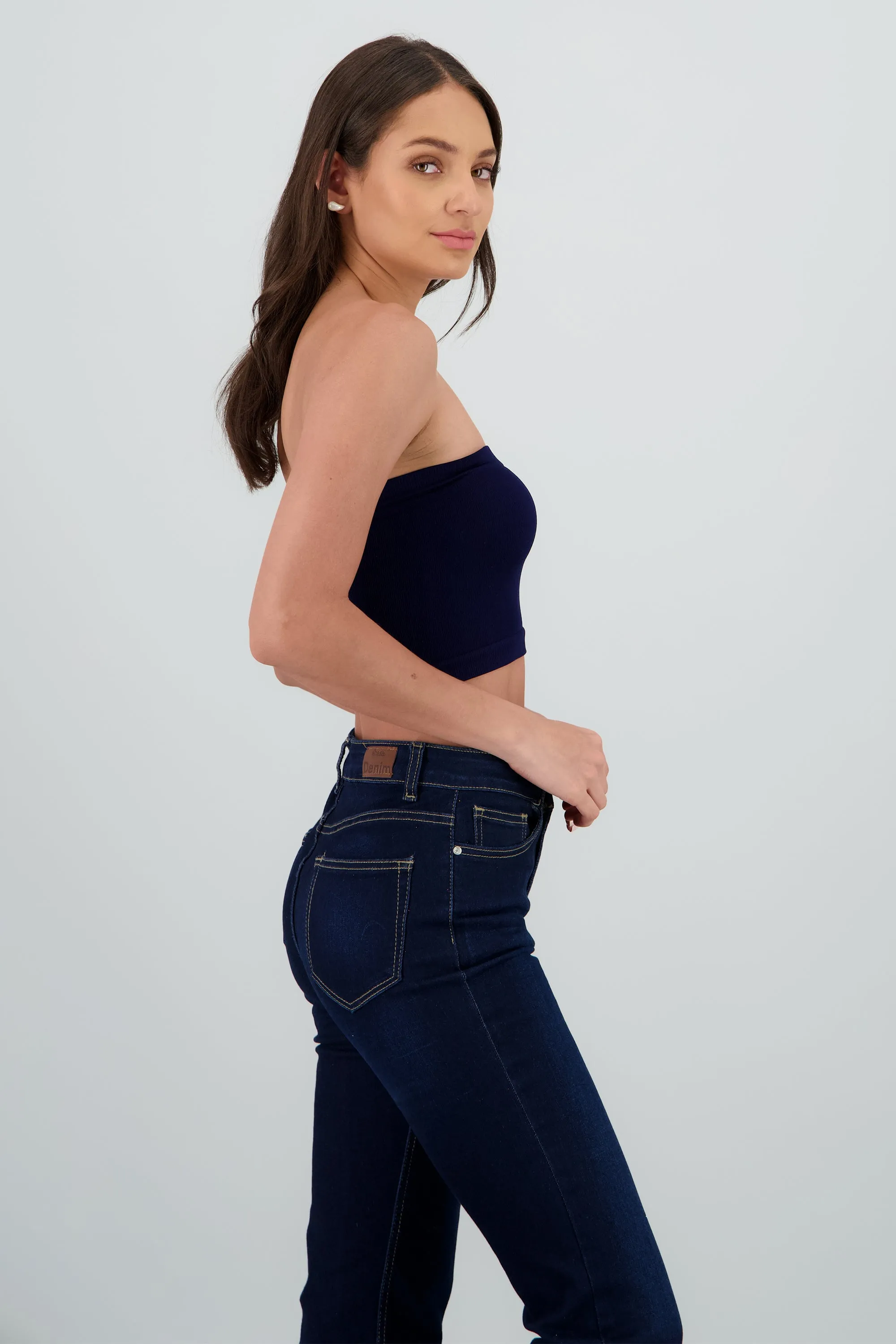 Top Tubo Strapless Rib sold by Shasa product image thumbnail 3