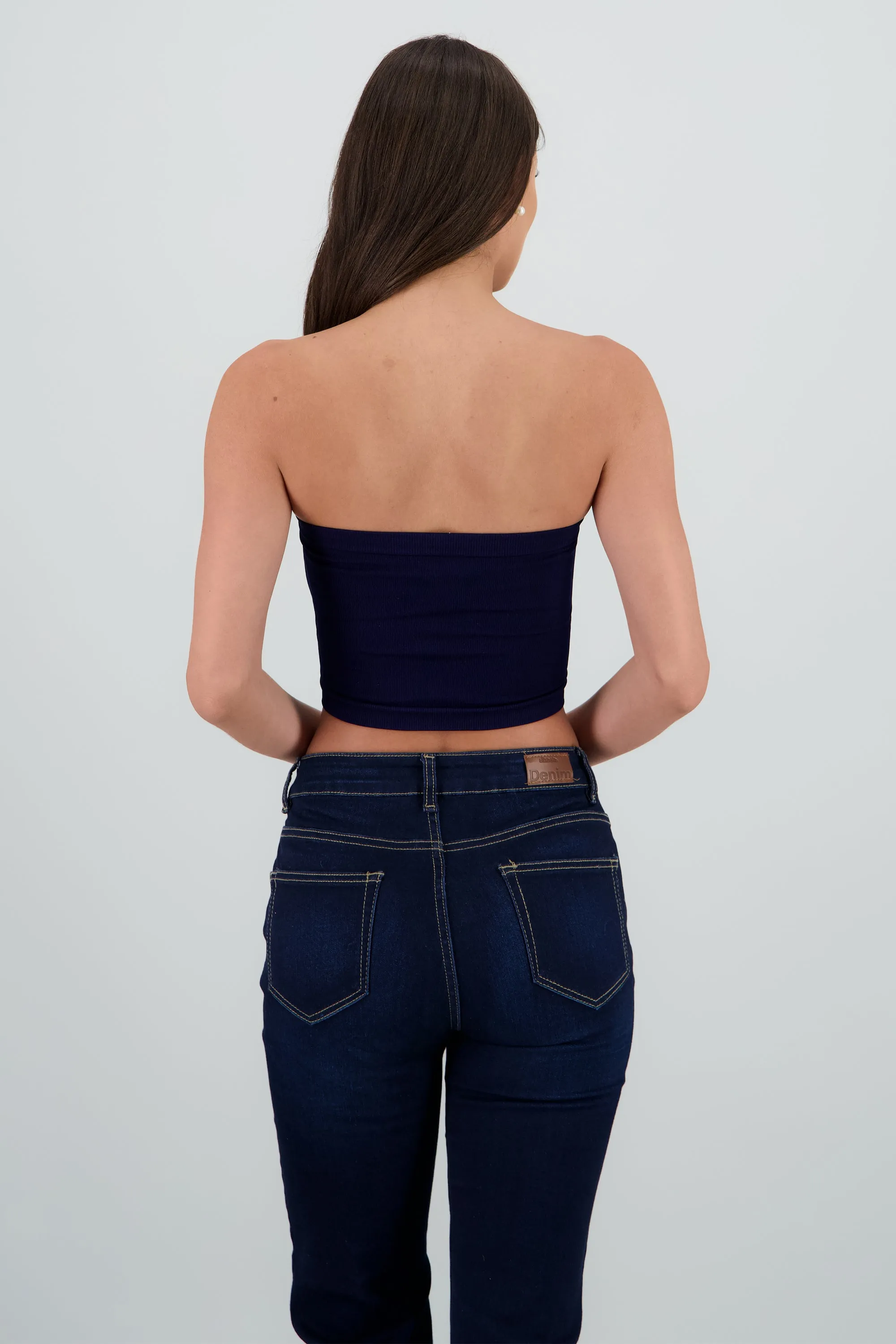 Top Tubo Strapless Rib sold by Shasa product image thumbnail 4