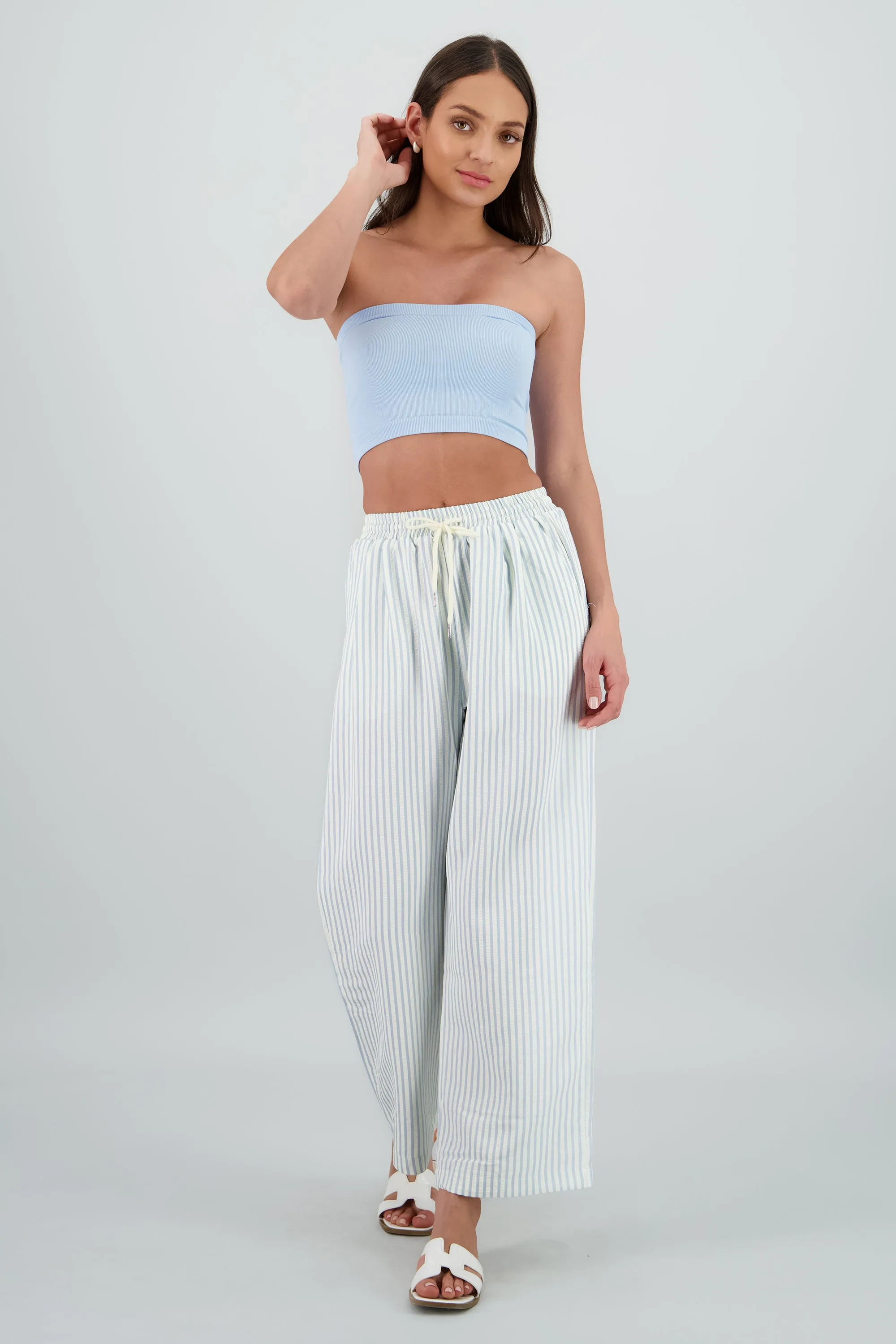 Pantalon rayas con jareta sold by Shasa