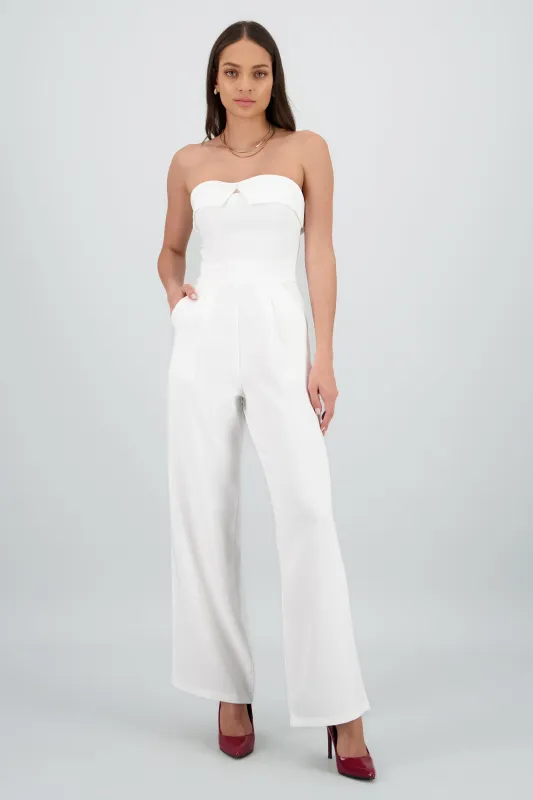 Jumpsuit strapless detalle dobles sold by Shasa