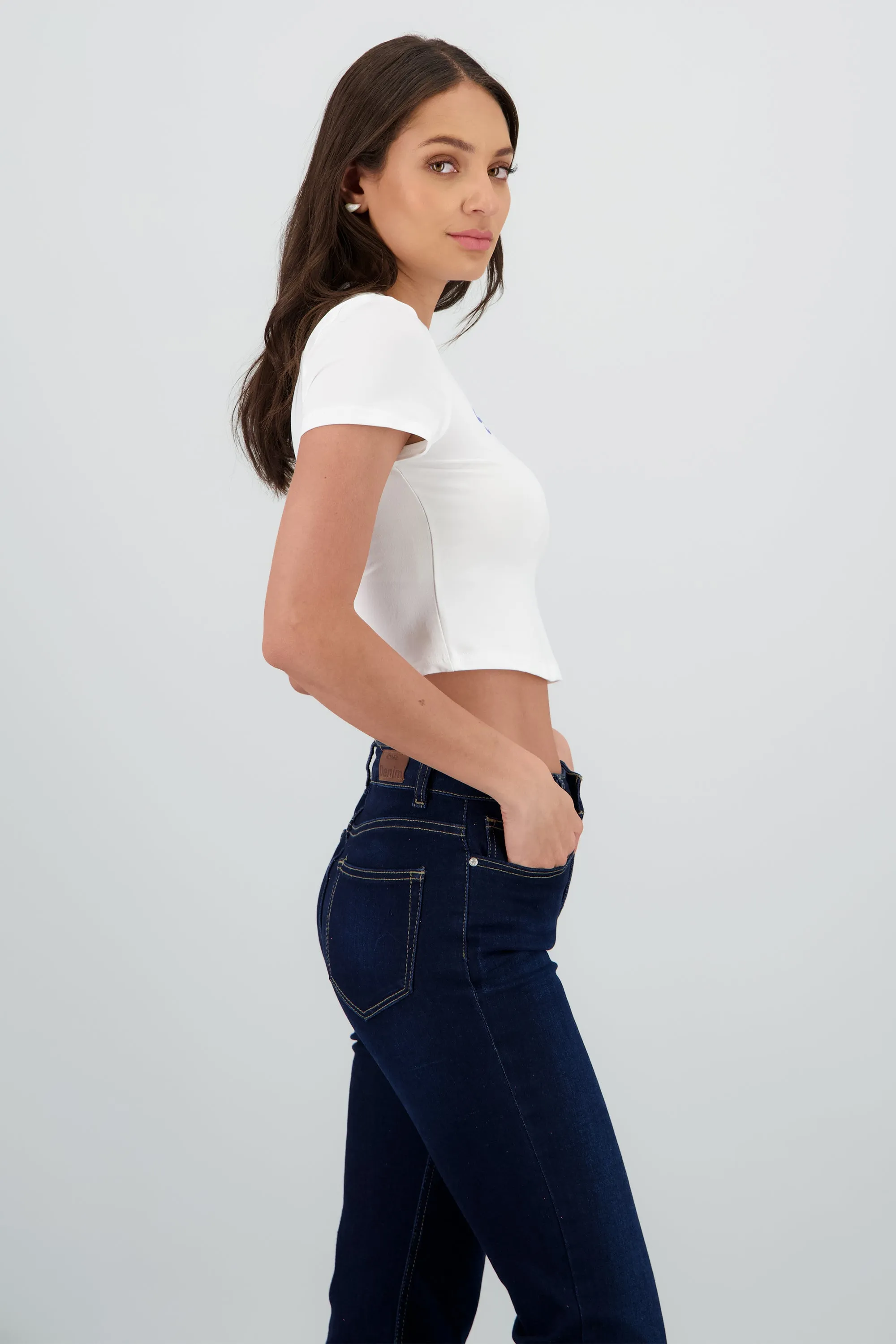 Playera corta sardinha tacto suave sold by Shasa product image thumbnail 3