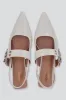 Tacón puntal kitten slingback hebilla sold by Shasa