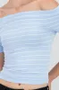 Top rayas off shoulder sold by Shasa