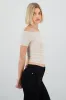 Top rayas off shoulder sold by Shasa