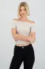 Top rayas off shoulder sold by Shasa