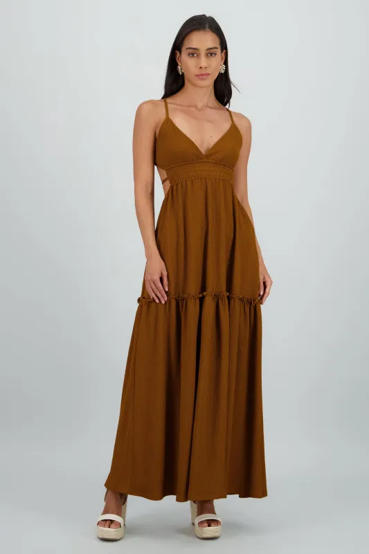 Vestido maxi espalda escote sold by Shasa