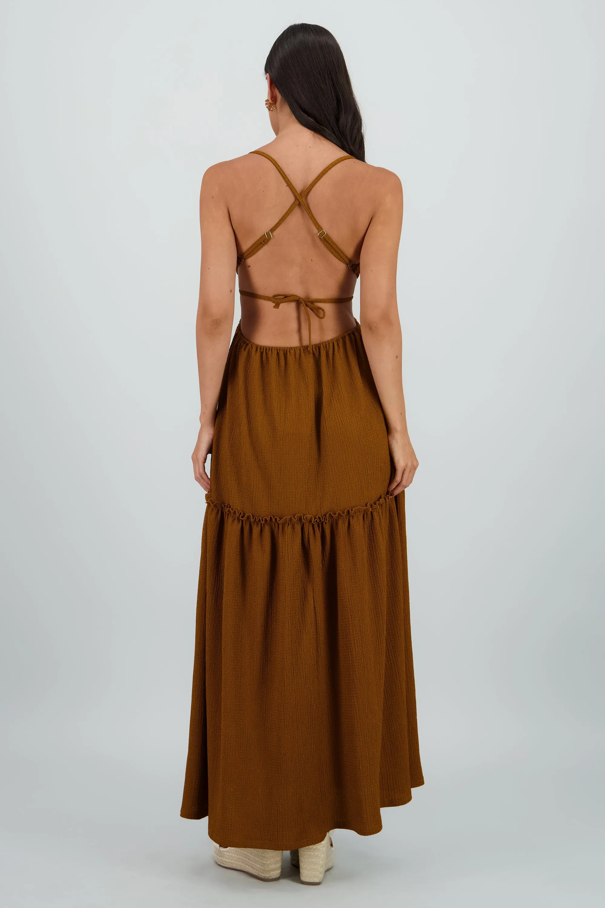 Vestido maxi espalda escote sold by Shasa product image thumbnail 4