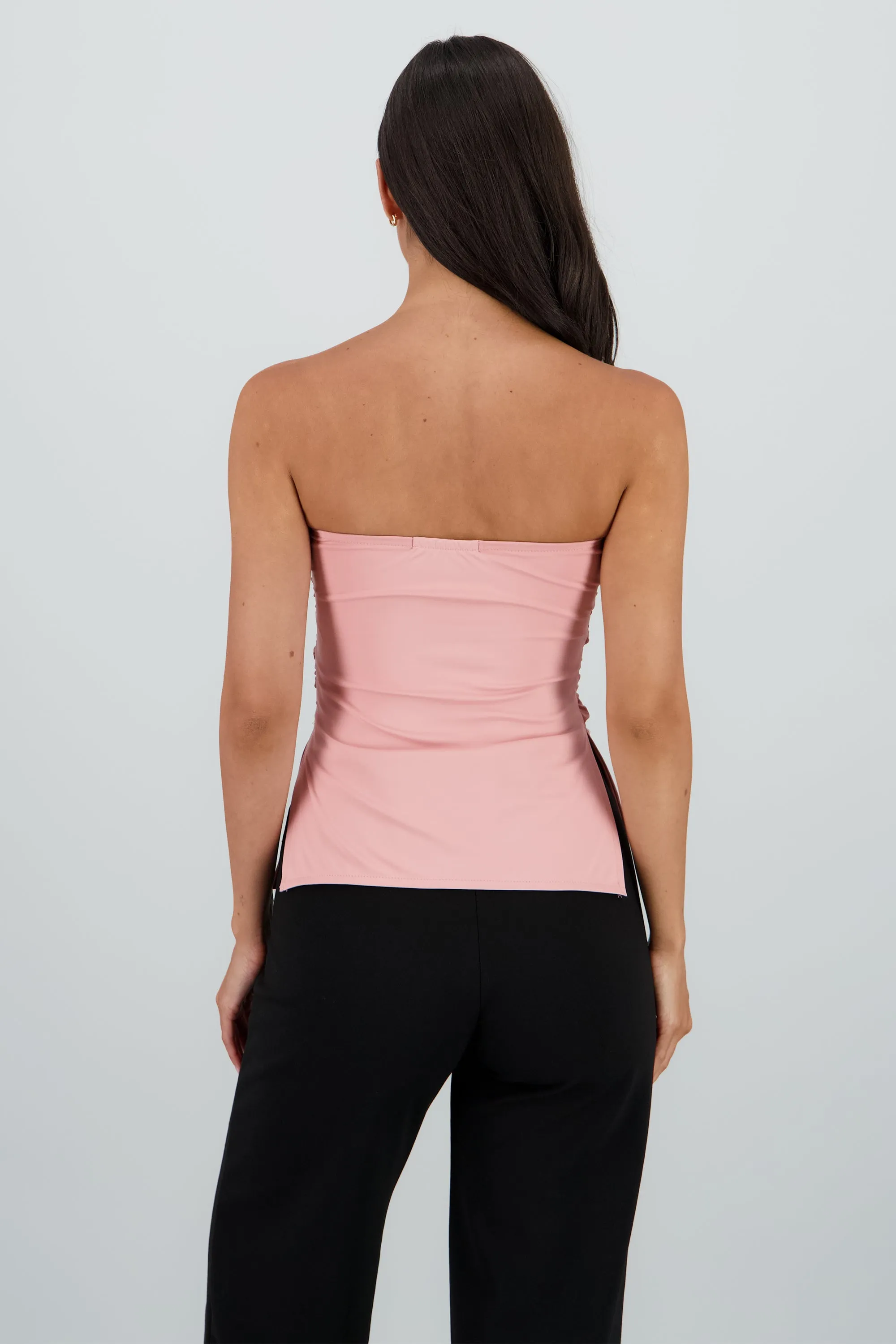 Top tubo drapeado con aberturas en costados sold by Shasa product image thumbnail 4