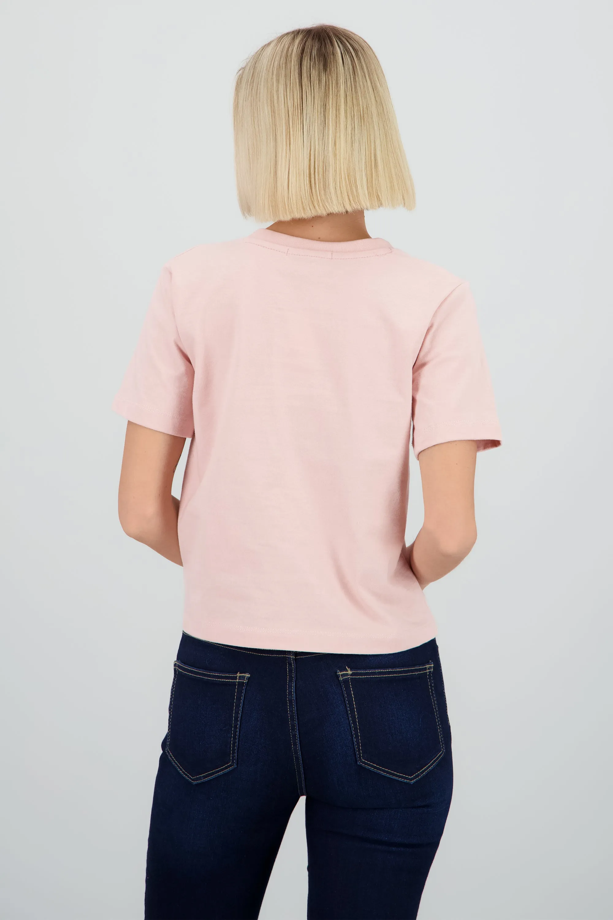 Playera cuello v manga corta lisa sold by Shasa product image thumbnail 4