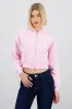 Sudadera crop cierre new york sold by Shasa