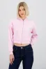 Sudadera crop cierre new york sold by Shasa