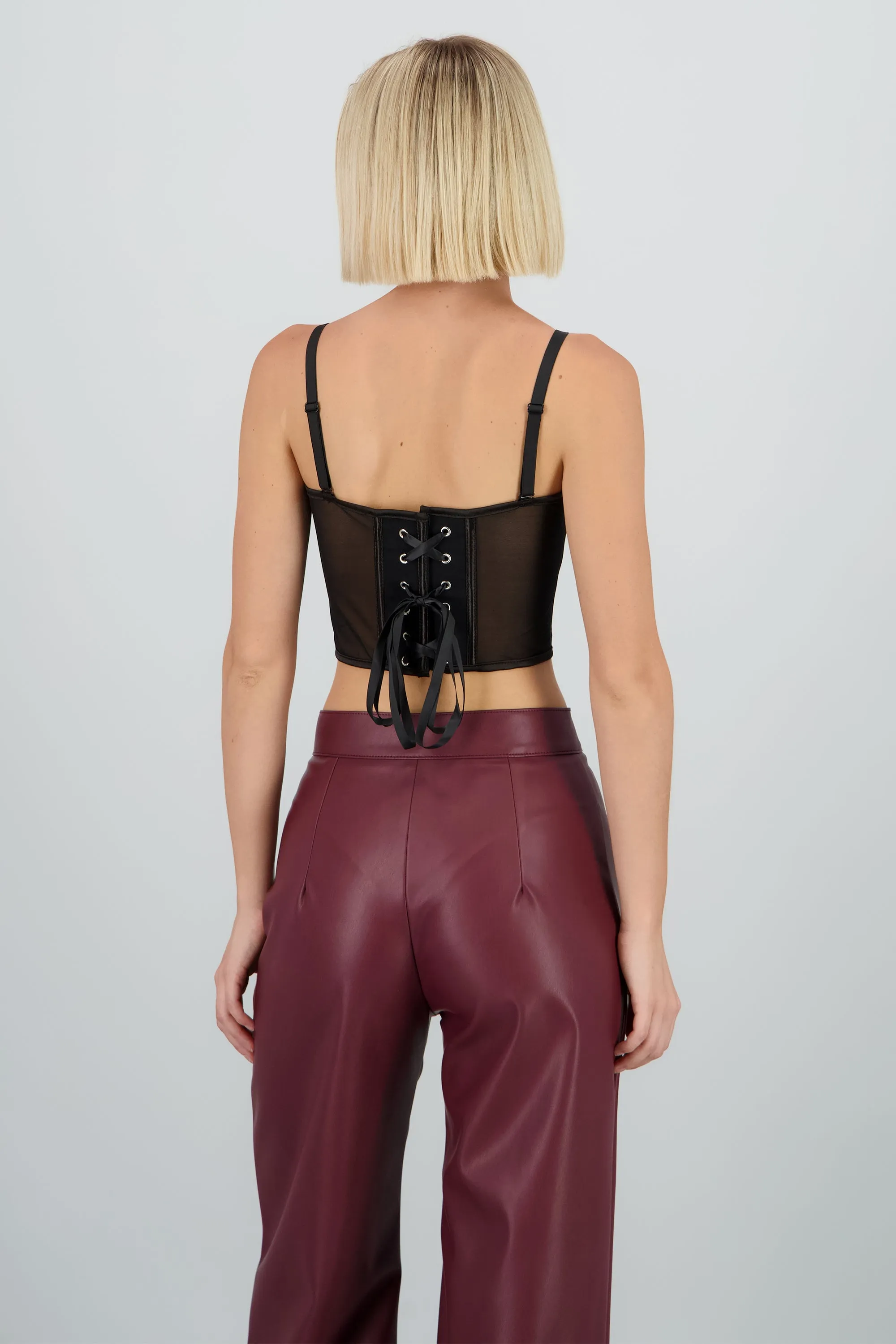 Corset copas detalle transparencia sold by Shasa product image thumbnail 4